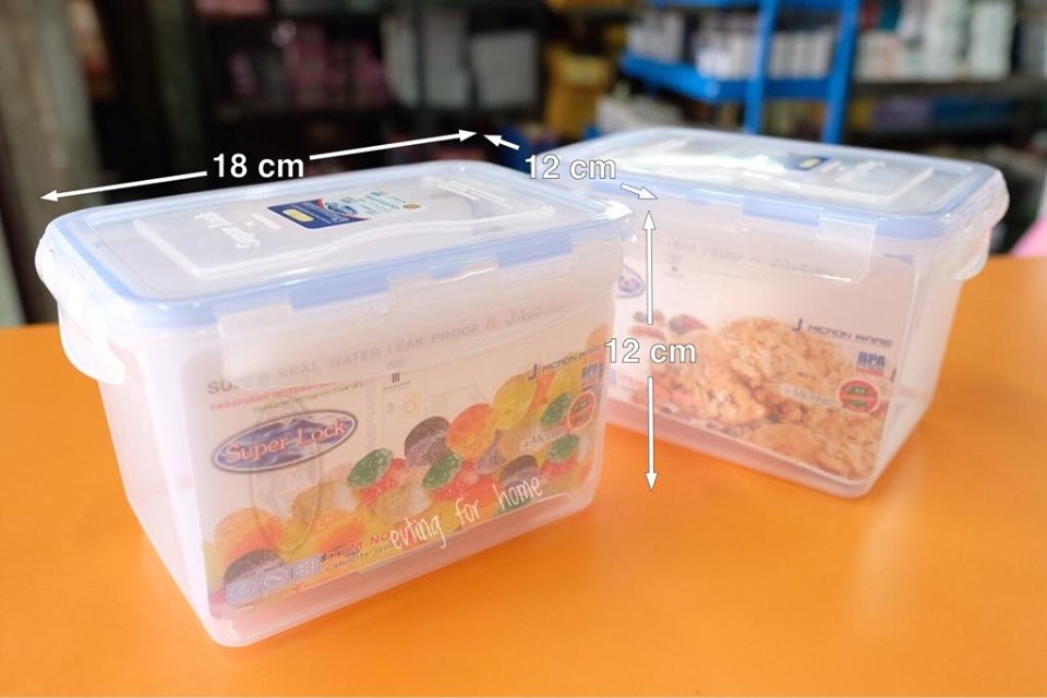 Small Evting กล่องถนอมอาหาร 5055/1 SuperLock ราคาต่อ 1 ใบ ถนอมอาหาร กล่องใส่อาหาร