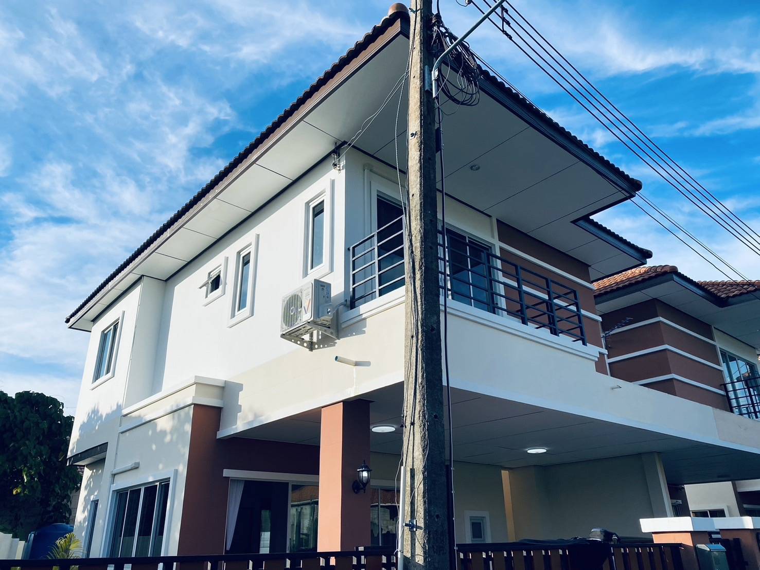 For Rent : Thalang, 2-Story Twin House @Phanason Garden Home, 3 bedrooms 3 bathrooms