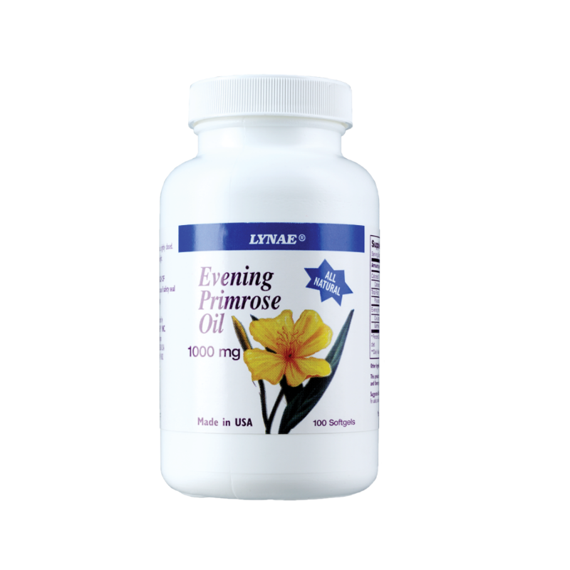 Lynae evening primrose oil 1000 mg. 100 tablets
