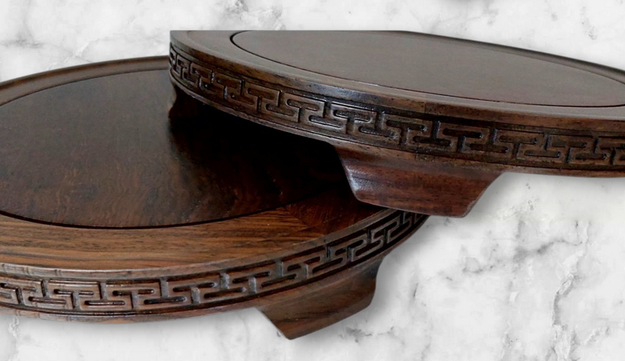 กี๋หรือฐานไม้ หน้าท๊อป 21-22cm (ขายแยกชิ้น)