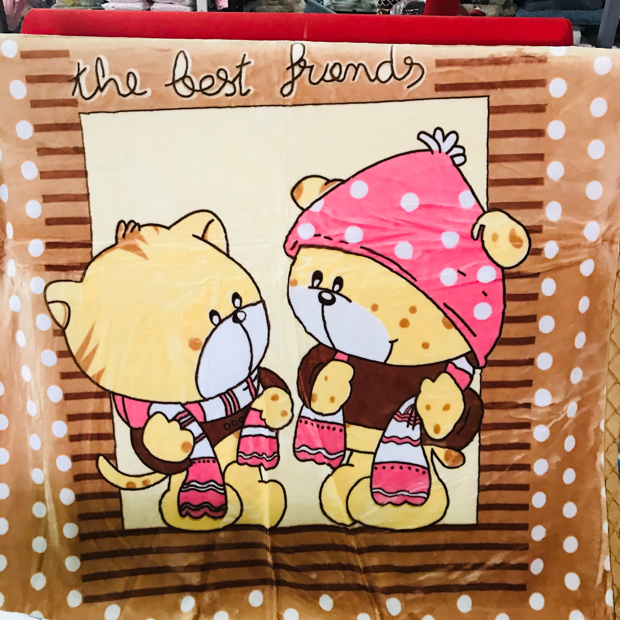 ผ้าห่มขนมิ้ง ขนาด 6 ฟุต