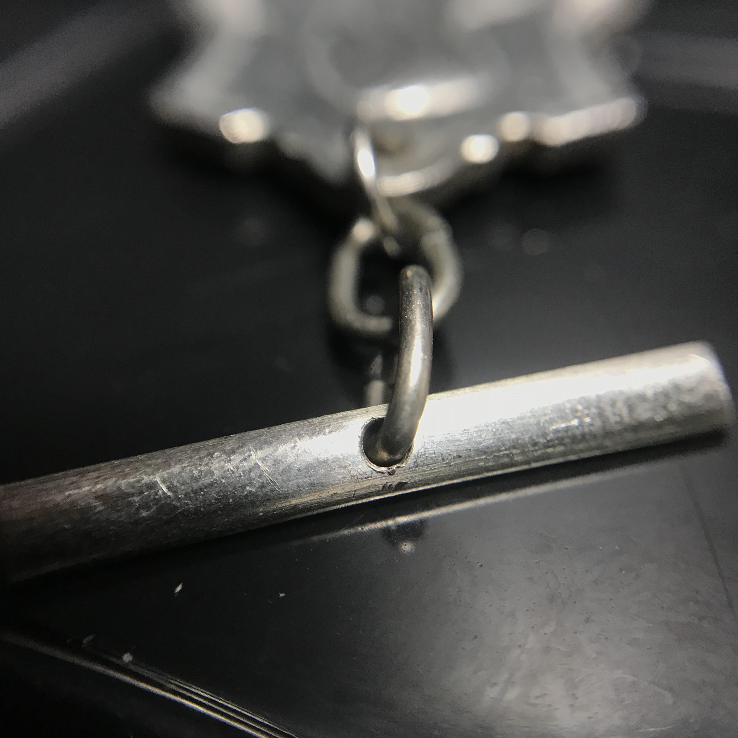 เหรียญอนุสรณ์มหาราช 3รอบ รัชกาลที่9 ปี2506 เนื้ออัลปาก้า โค๊ด "สว" สายโซ่คล้องเดิม