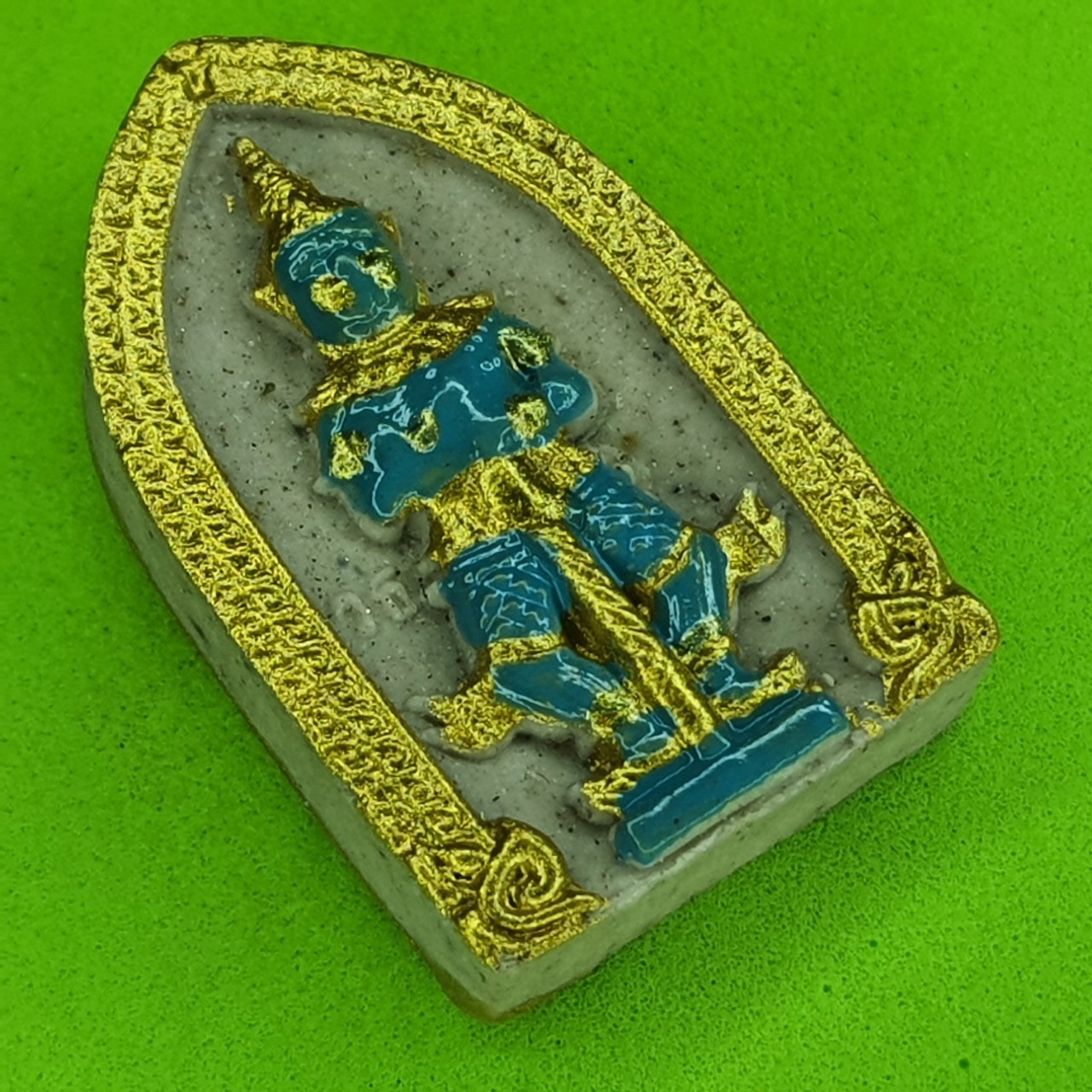 พระเครื่อง ท้าวเวสสุวรรณ สีขาว แต่ง สีฟ้า รุ่น แก้ปีชง รวยไม่จบ จนไม่เป็น ภัยไม่มี ท้าวเวสสุวรรณ พระแท้ ท้าวเวสสุวัณ