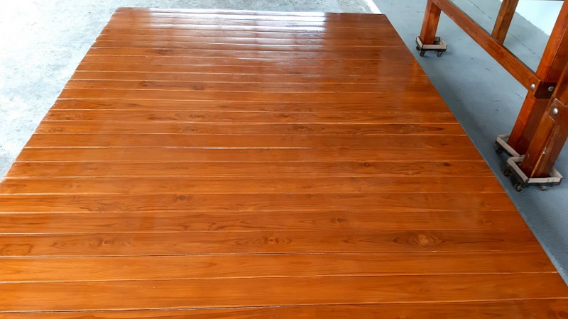 เตียงเเคร่ 5 ฟุต ขนาด 150x200 สูง 40 ซม.