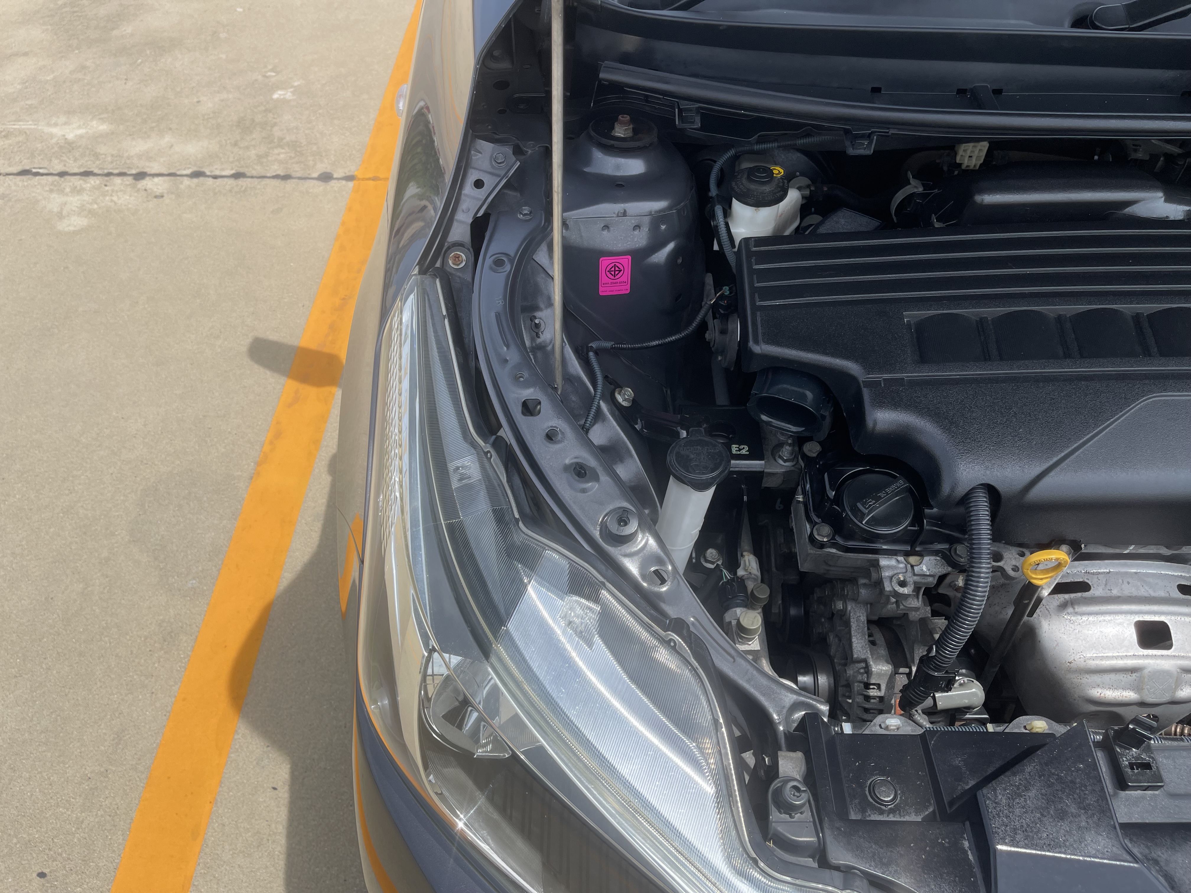 Toyota Yaris 1.2 E At 2014 เทาดำ