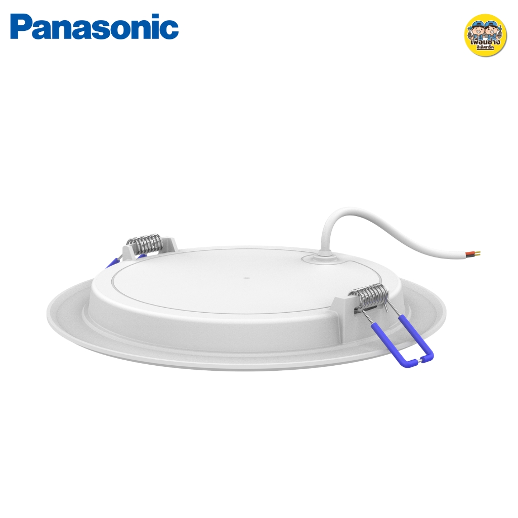 Panasonic รุ่น Hero ดาวน์ไลท์แบบบาง Slim LED panel ฝังฝ้า 12W Daylight แสงขาว โคมไฟเพดาน downlight