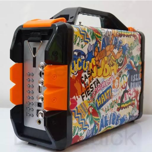 ตู้ลำโพง D-power K52B 30W ลำโพงบลูทูธ + ไมค์ลอย