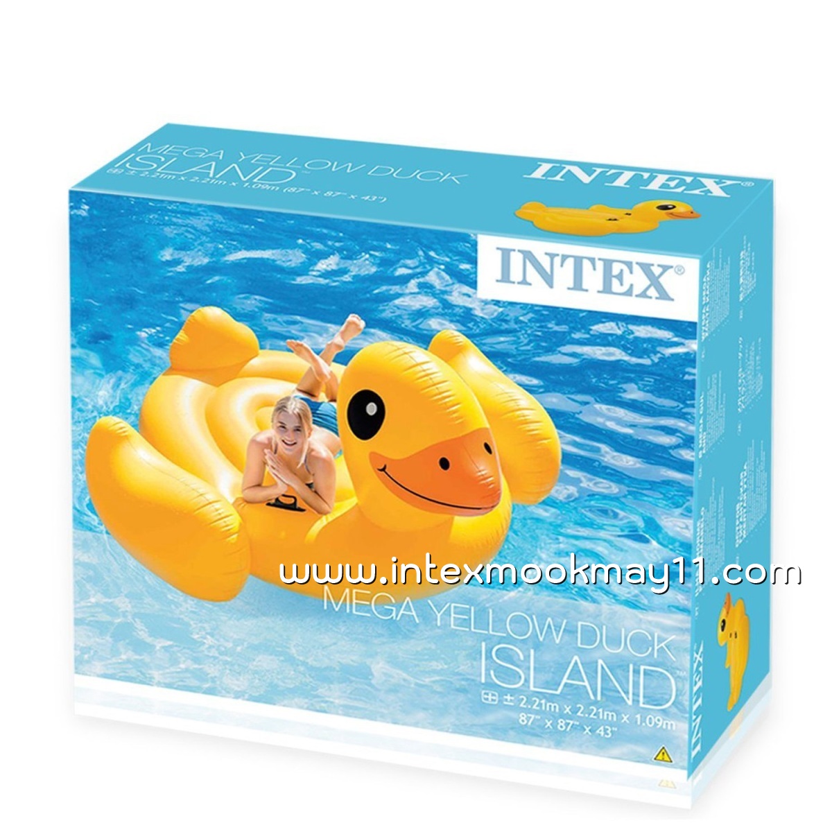 Intex 56286 Mega Yellow Duck แพยางลายเป็ดสีเหลือง ตัวใหญ่