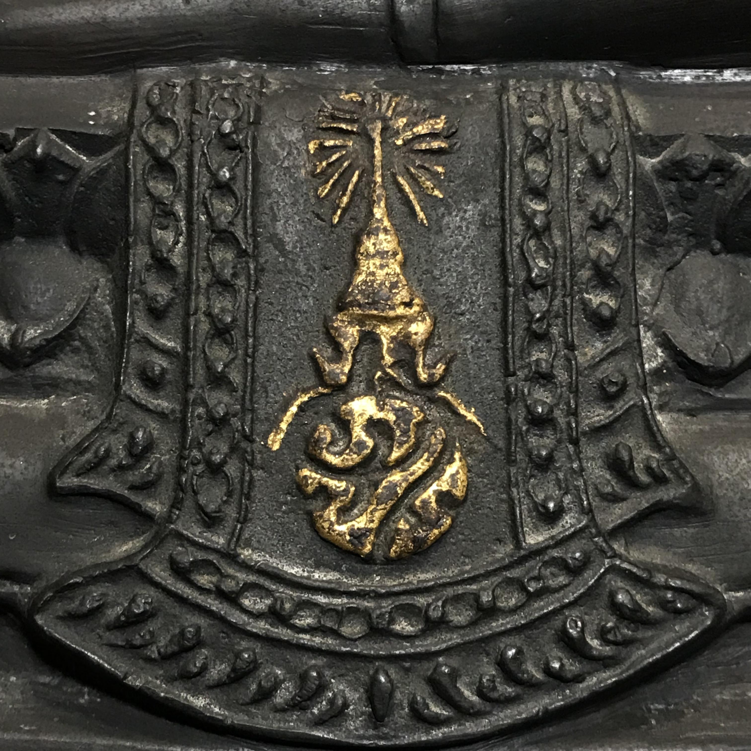 พระพุทธรูปบูชา ภปร. วัดบวรนิเวศวิหาร ปี2508 บล็อกดินไทย หน้าตัก5นิ้ว(ที่สุดของพระบูชา ภปร วัดบวร)