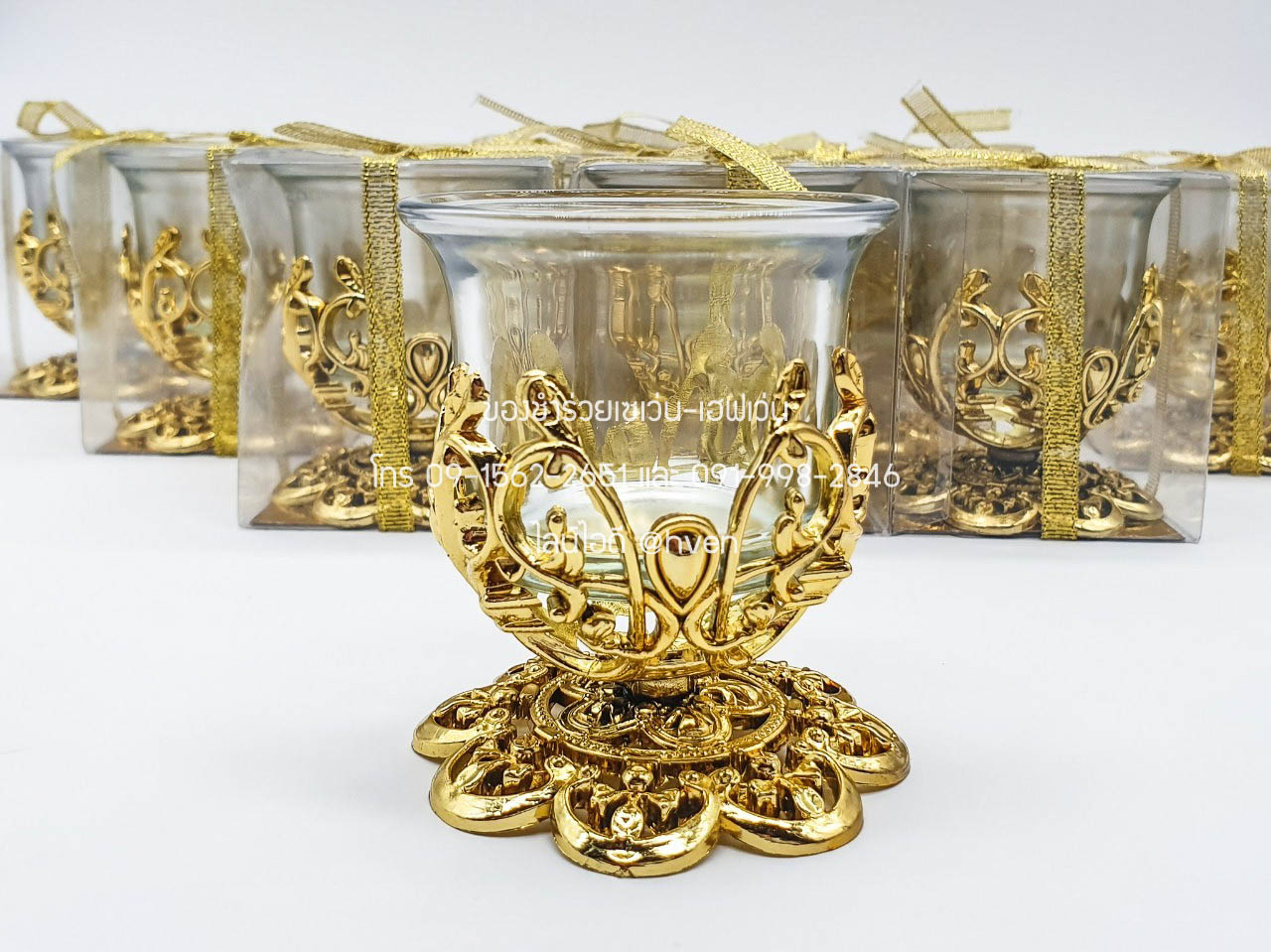 ของชำร่วยงานศพ ถ้วยเชิงเทียน