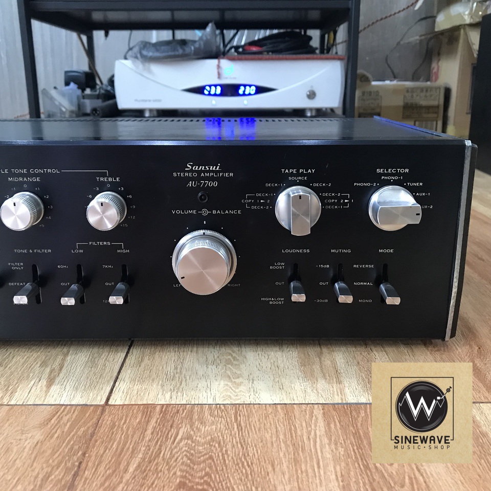 Integrated Amp ยี่ห้อ Sansui รุ่น AU-7700 (Made in Japan)