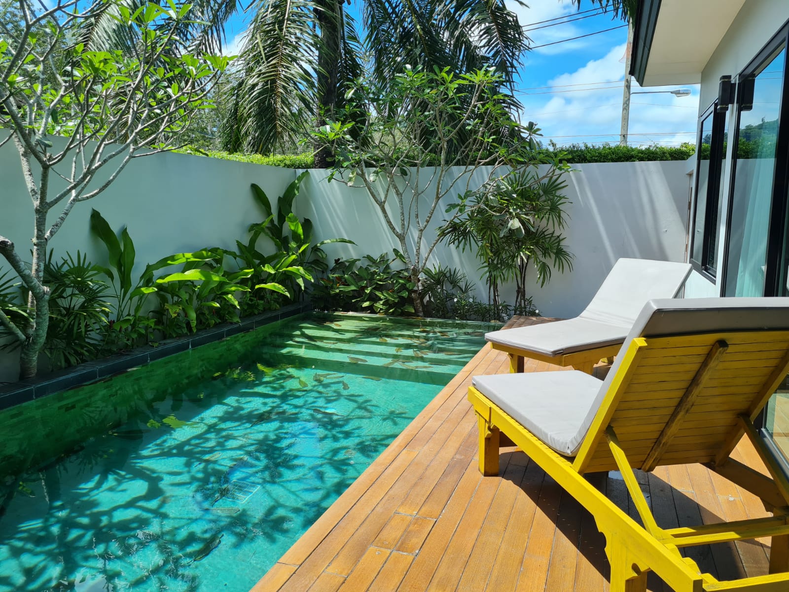 For Rent : Nai Yang, luxury Private Pool Villa, 2 bedrooms 2 bathrooms, Garden View.