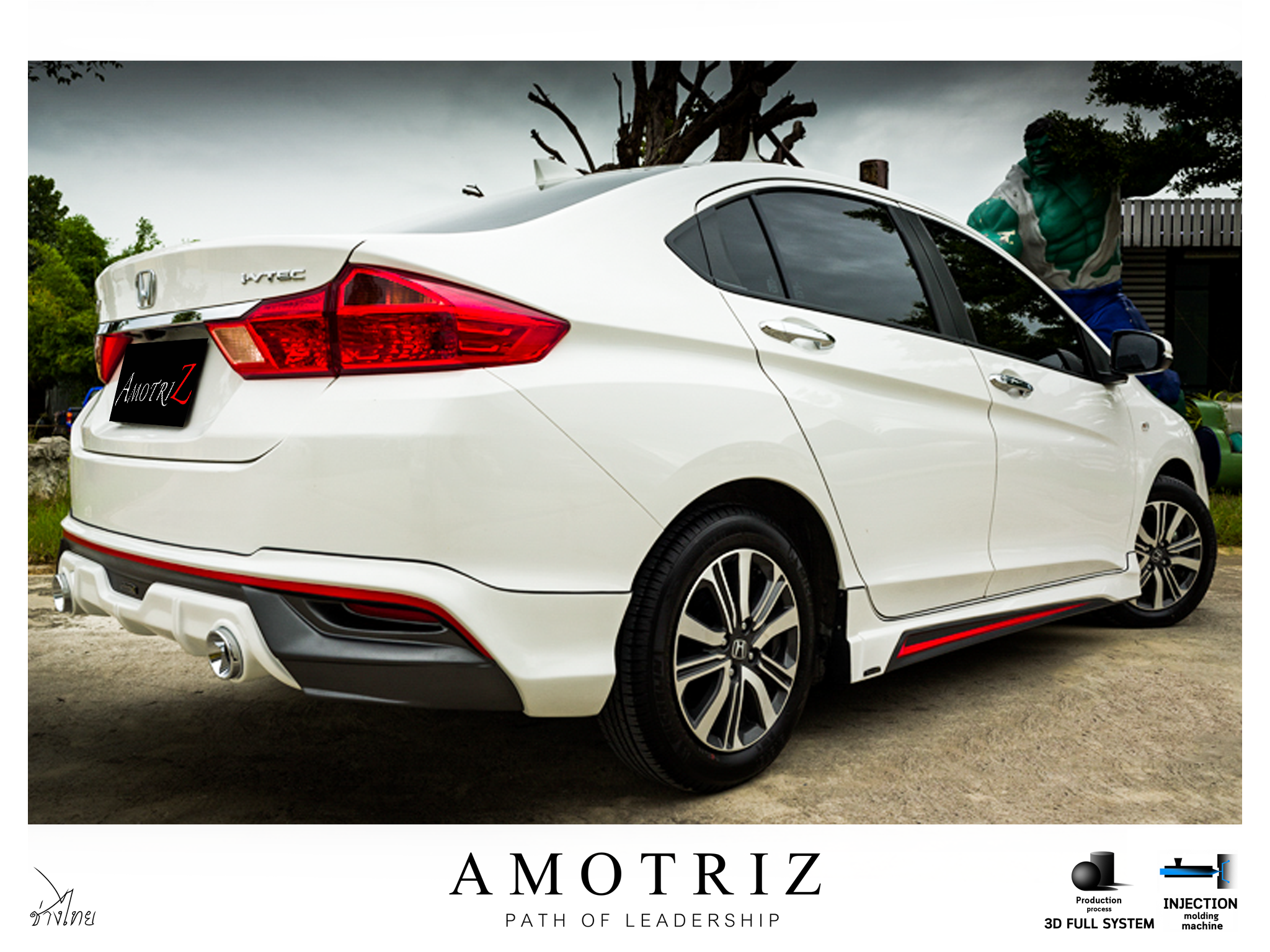 Honda City 2017 body kits by Amotriz