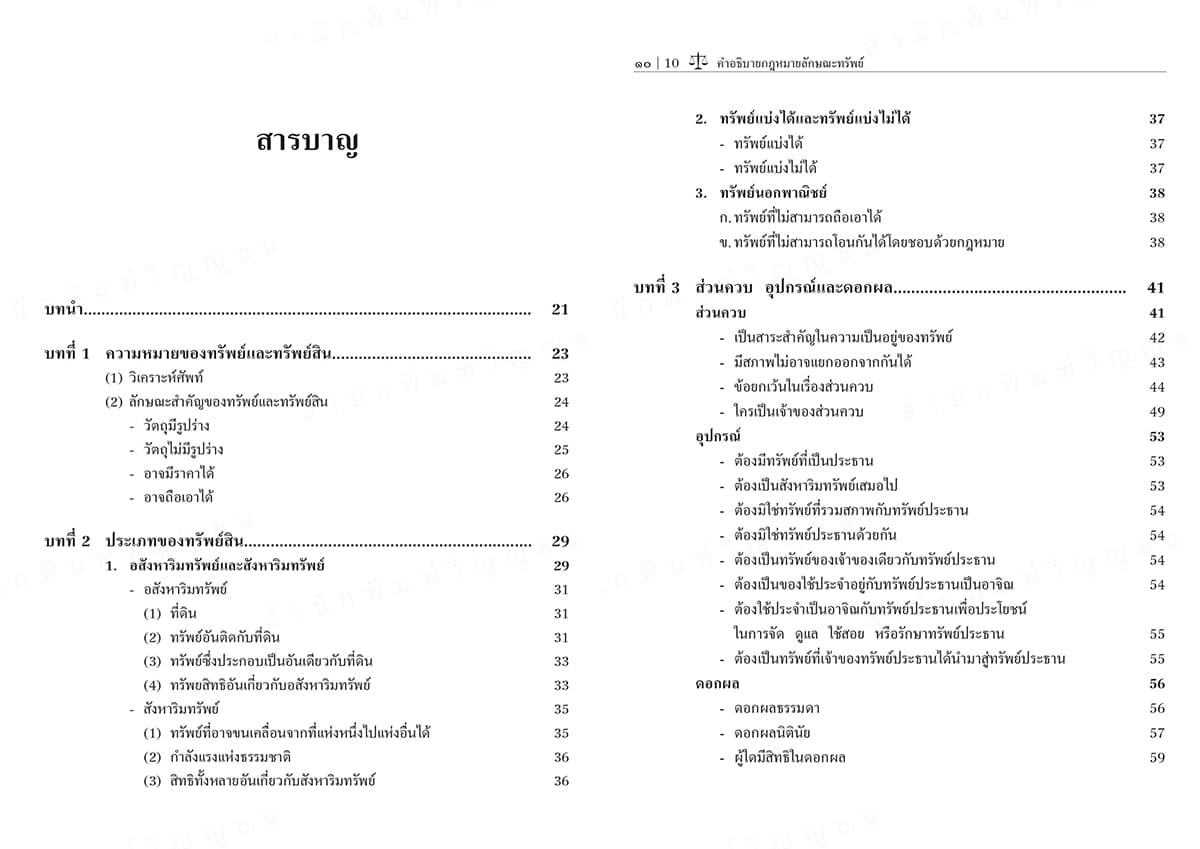 (แถมปกใส) คำอธิบายกฎหมายลักษณะทรัพย์ พิมพ์ครั้งที่ 24 บัญญัติ สุชีวะ , ไพโรจน์ วายุภาพ TBK0934 sheetandbook