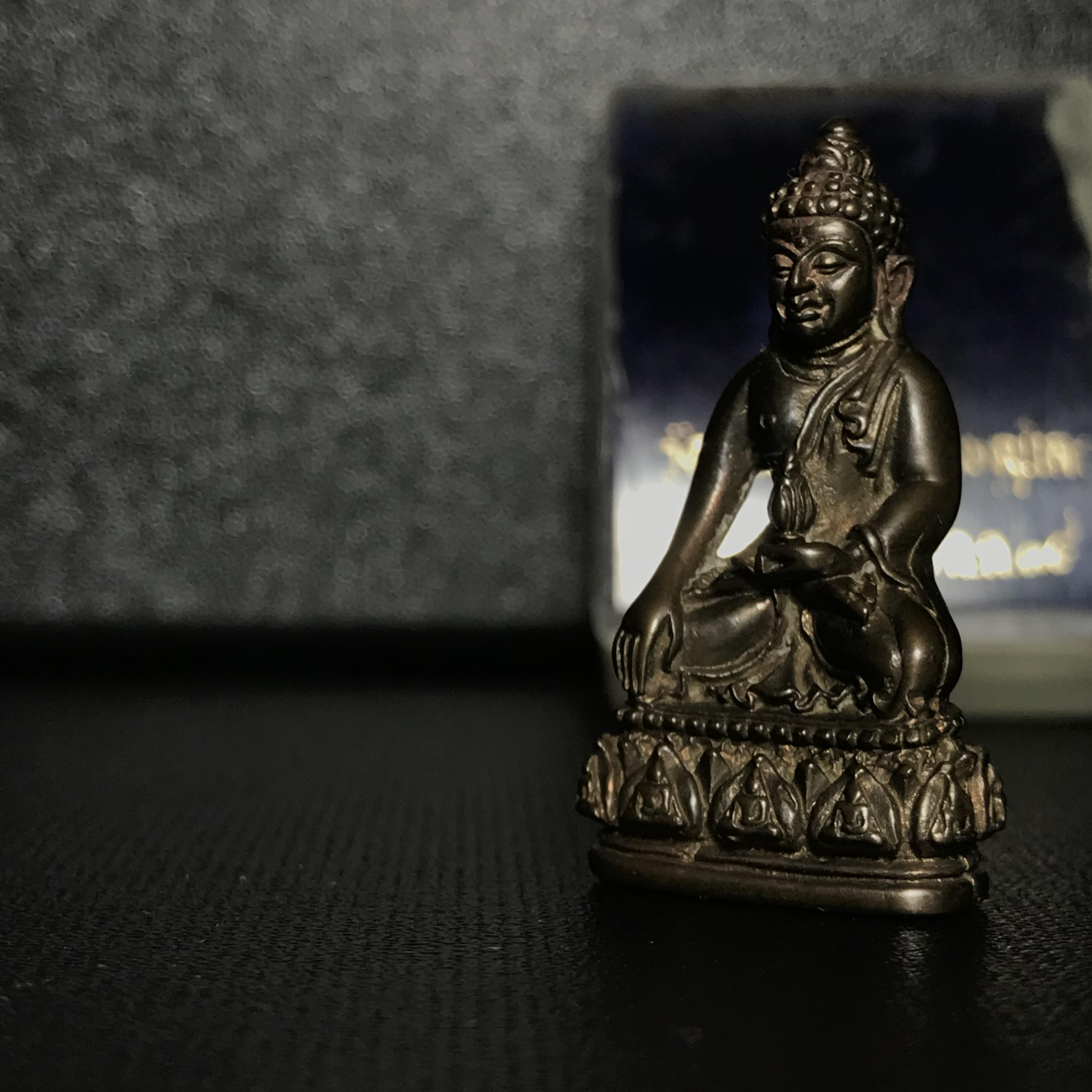 พระกริ่งธรรมราชา (กริ่งพระราชบิดา) วัดนางพญา ปี2514 เนื้อนวโลหะ(สุดยอดพิธีสุดยอดพุทธศิลป์)