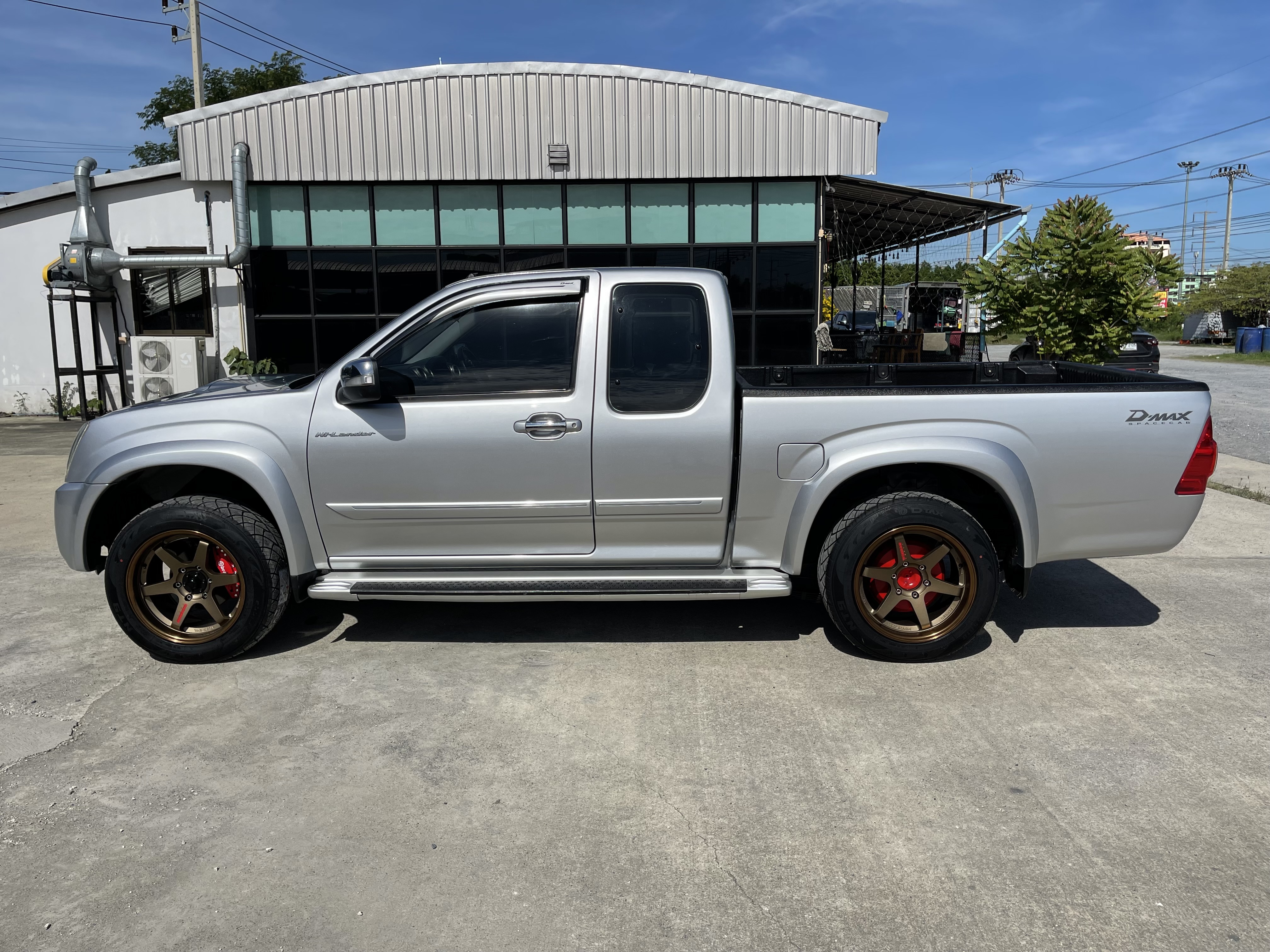 Isuzu Dmax Cab Hilander 3.0 Vgs Abs Airbag 2010 เงิน