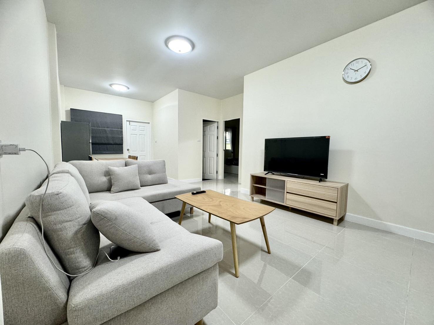 For Rent : Wichit, One-story semi-detached house, 3 bedrooms 2 bathrooms