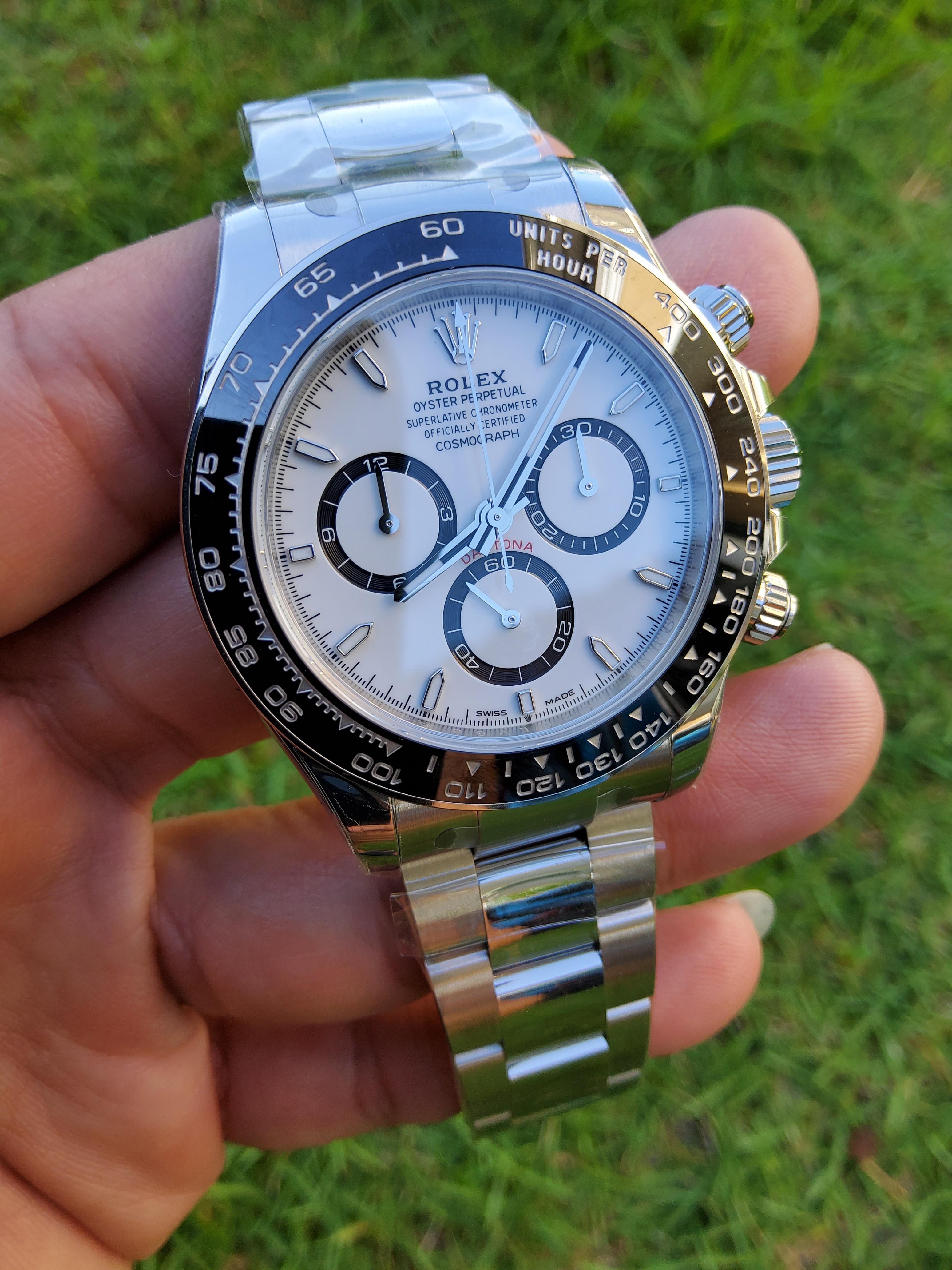 ROLEX DAYTONA CERAMIC 126500 CLONED ROLEX 4131 MOVEMENT
