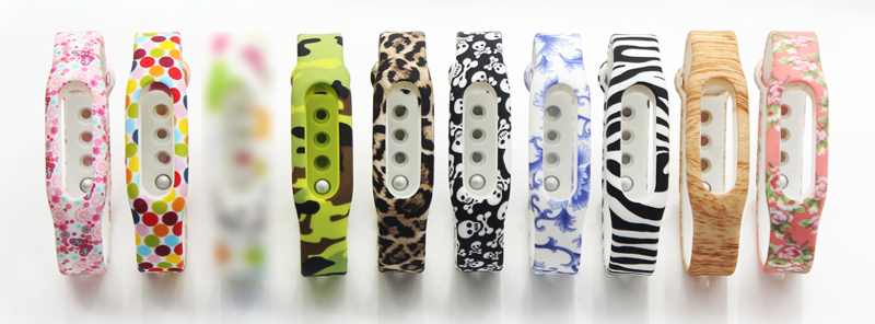 Mi Band สายเสริม (เพิ่มลวดลาย)