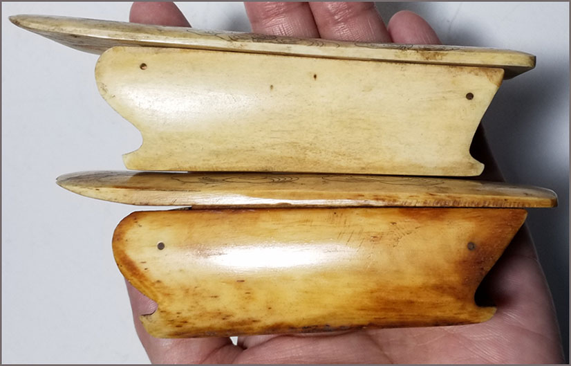 (คู่)โลงจิ๋ว กิมปั่ง หีบมงคล ลายหงส์และมังกร