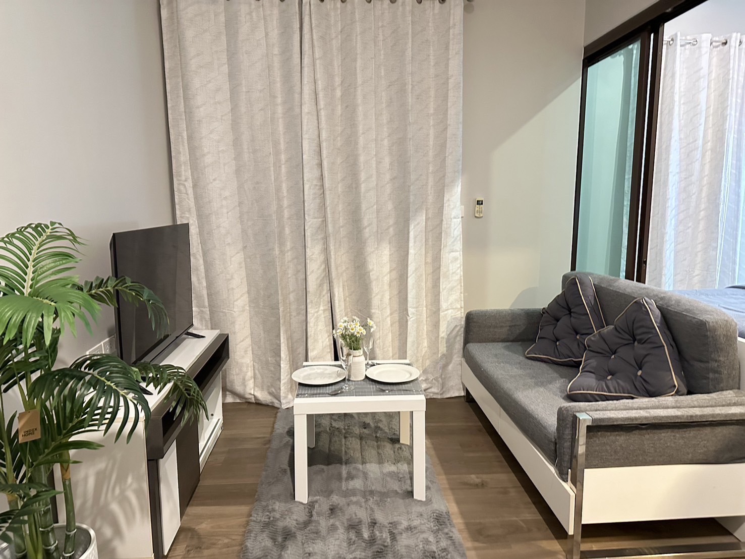 For Rent : Wichit, Zcape 3 Condominium, 1 bedroom 1 bathroom, 8th flr.
