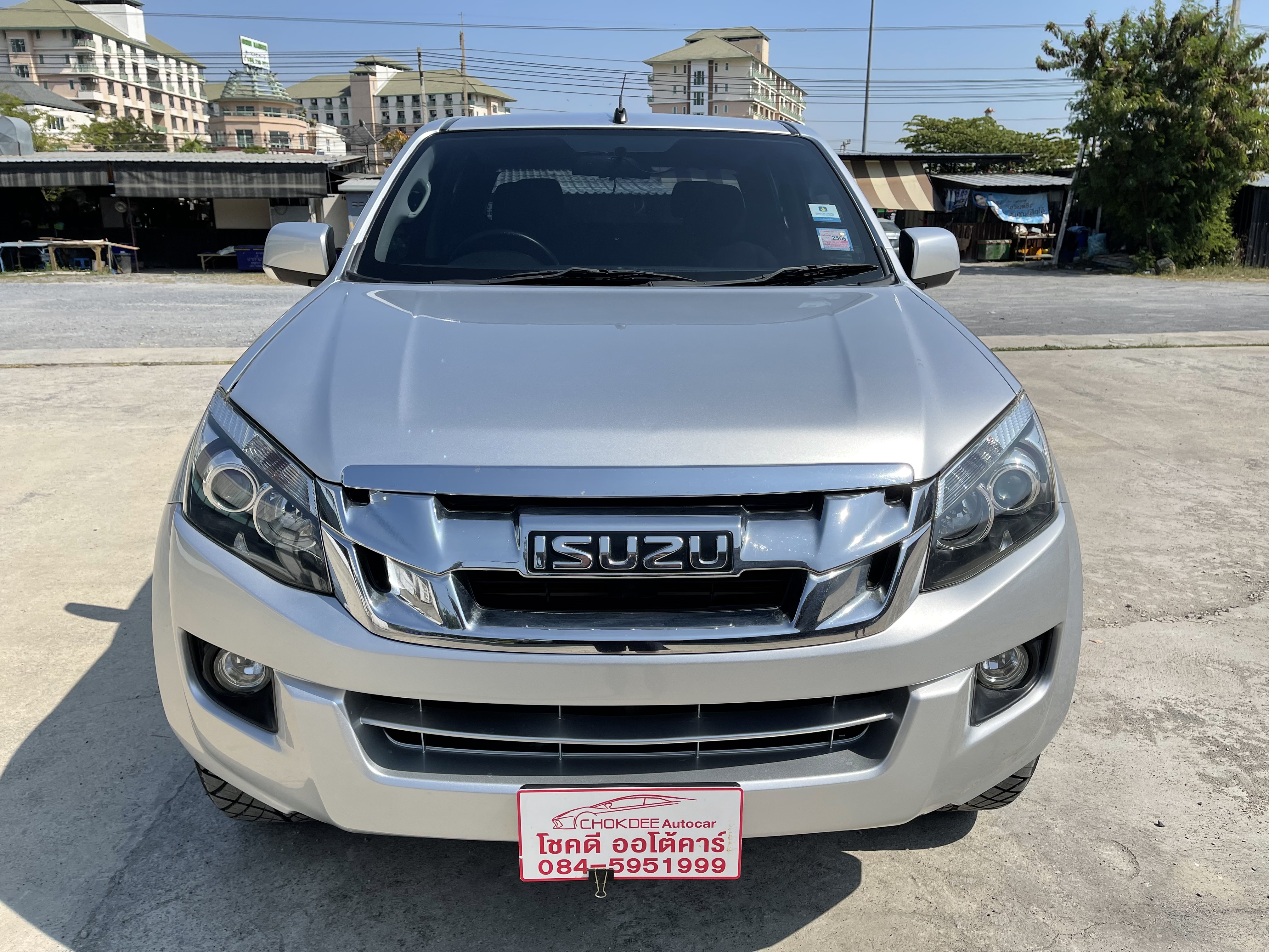 Isuzu Dmax All New 4ประตู Hilander 2.5 Vgs Z Dvd 2013 เงิน