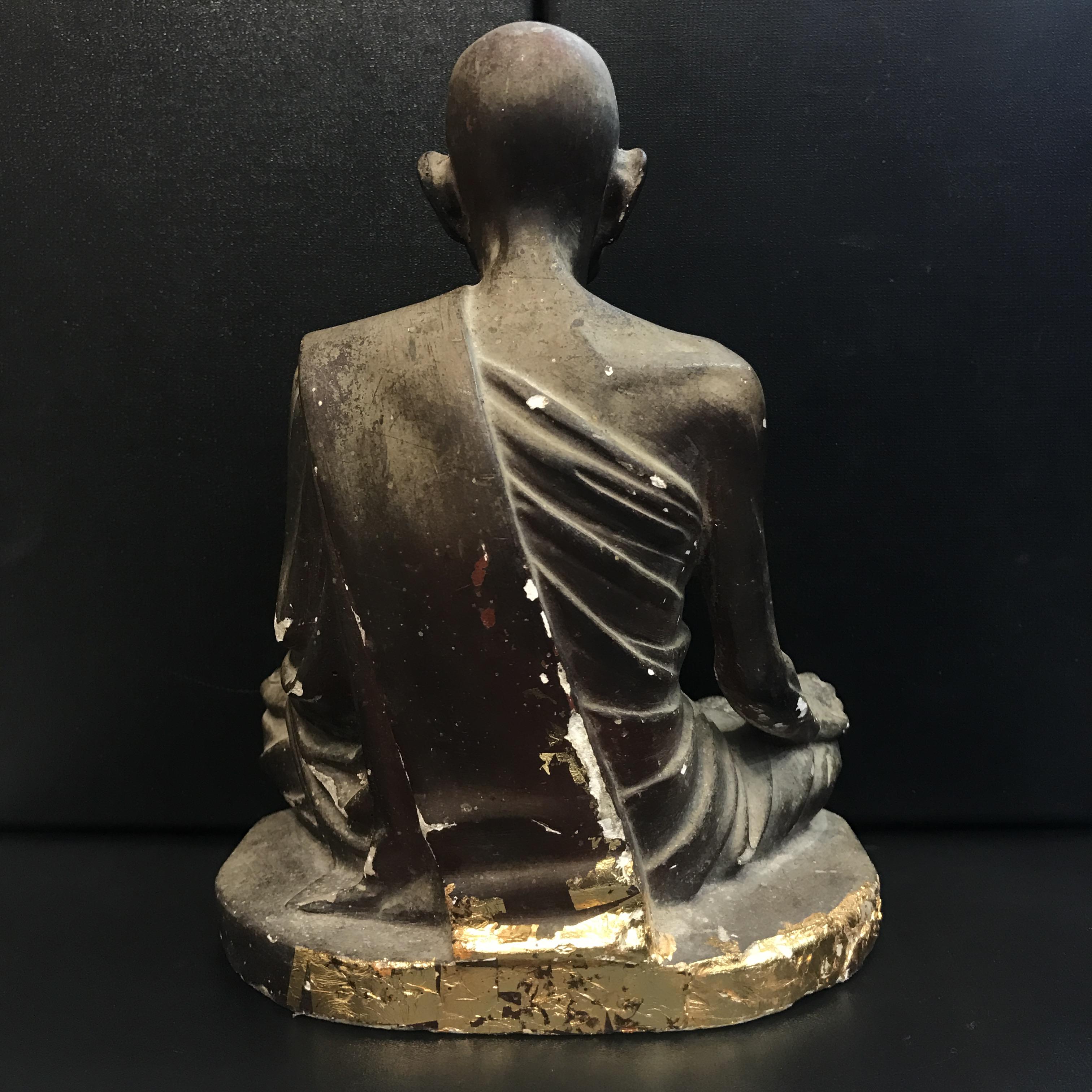 พระรูปเหมือนสมเด็จพระสังฆราชเจ้า กรมหลวงวชิรญาณวงศ์ (ชื่น) วัดบวรนิเวศฯ. ปี 2502 หล่อเนื้อปูนพลาสเตอร์ ขนาดหน้าตัก 5 นิ้ว (หายากยิ่ง)