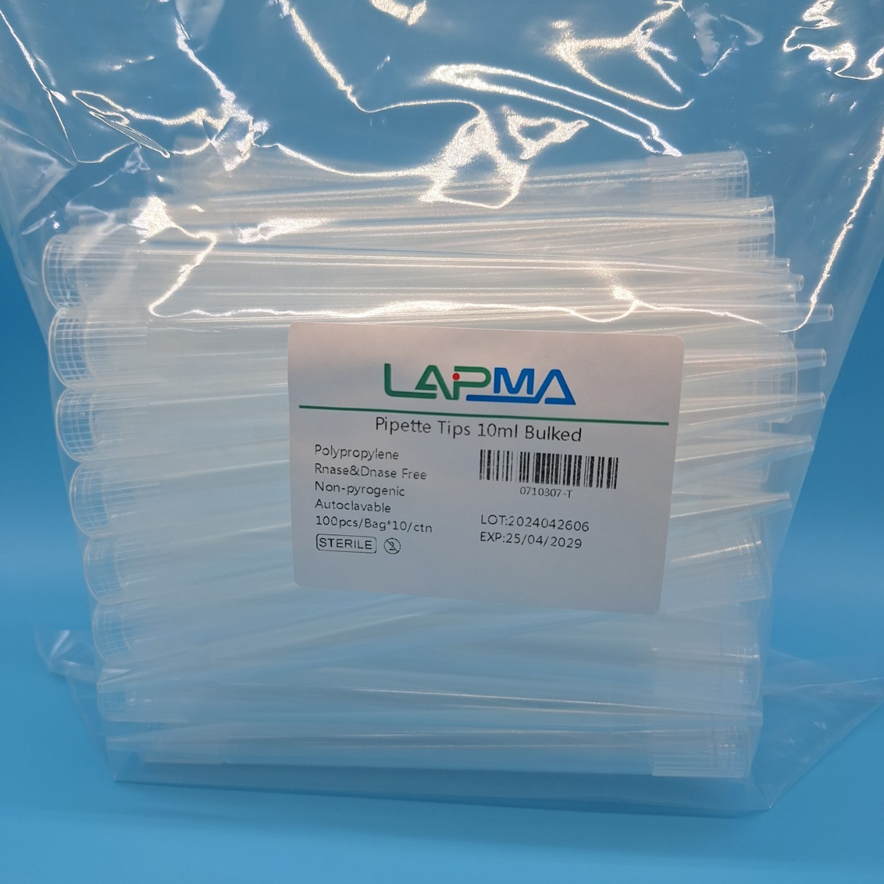 ปิเปตทิป Pipette Tip Bag 10, 200, 1000 , 5000 , 10000 uL steriled 20 bag/Box (ขายยกลัง) ราคาถูก ขายดี