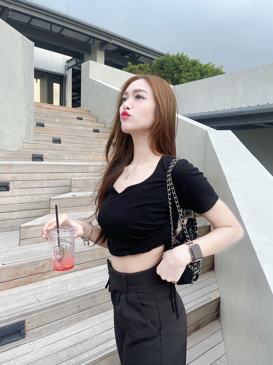 ครอปเชือกย่น