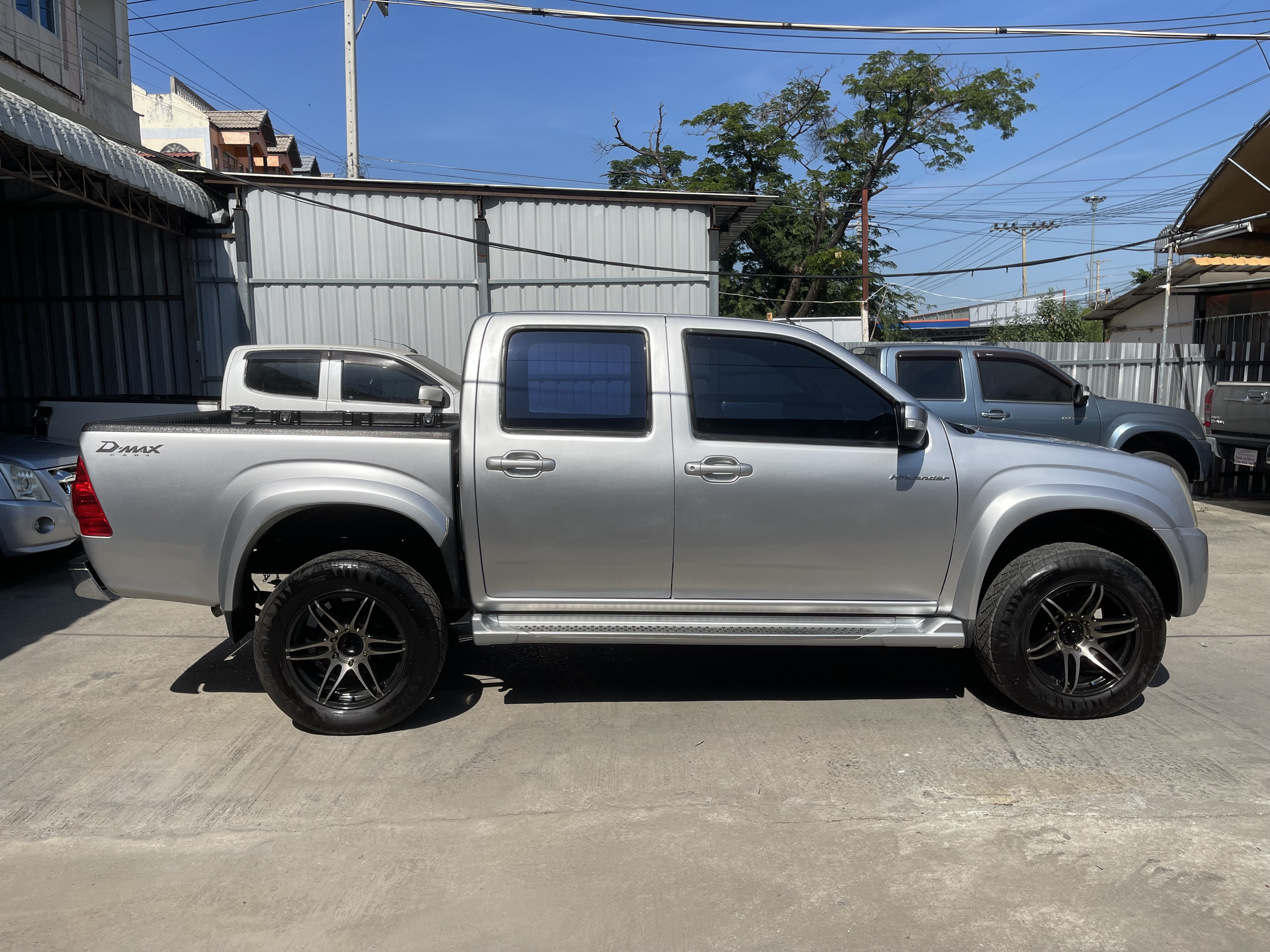 Isuzu Dmax 4ประตู Hilander 2.5 Abs 2008 เงิน