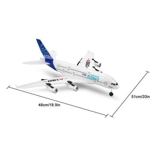เครื่องบิน Airbus A380 / XK A120 EPP 3 CH 2.4 G RTF พร้อมบิน