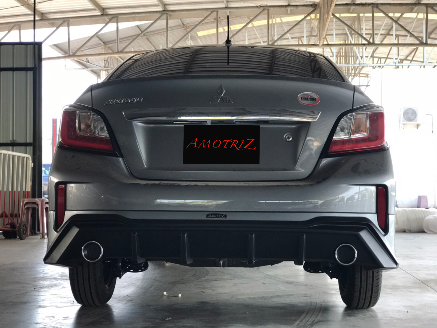 Mitsubishi Attrage 2020 body kits by Amotriz