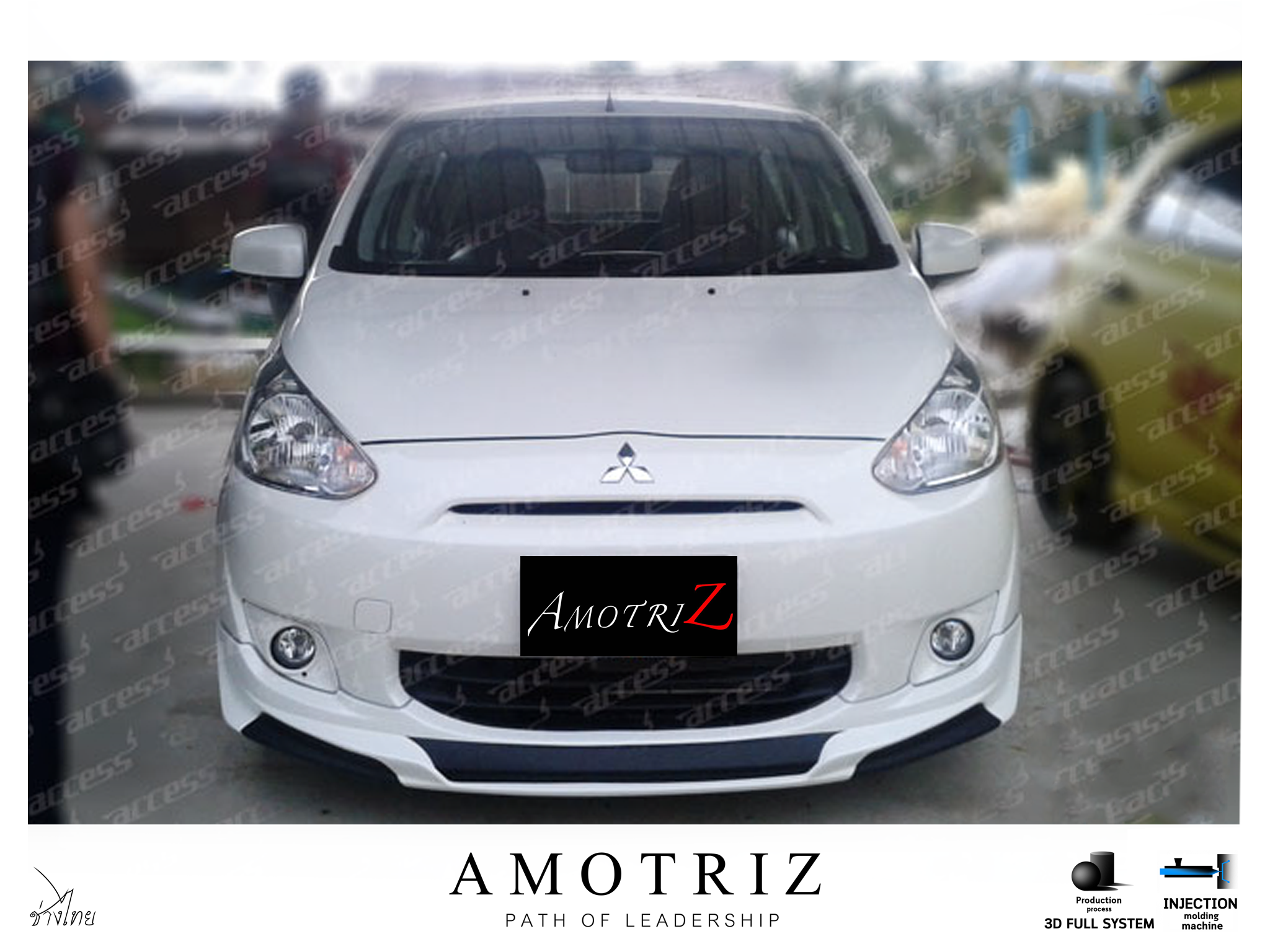Mitsubishi Mirage 2013 body kits by Amotriz