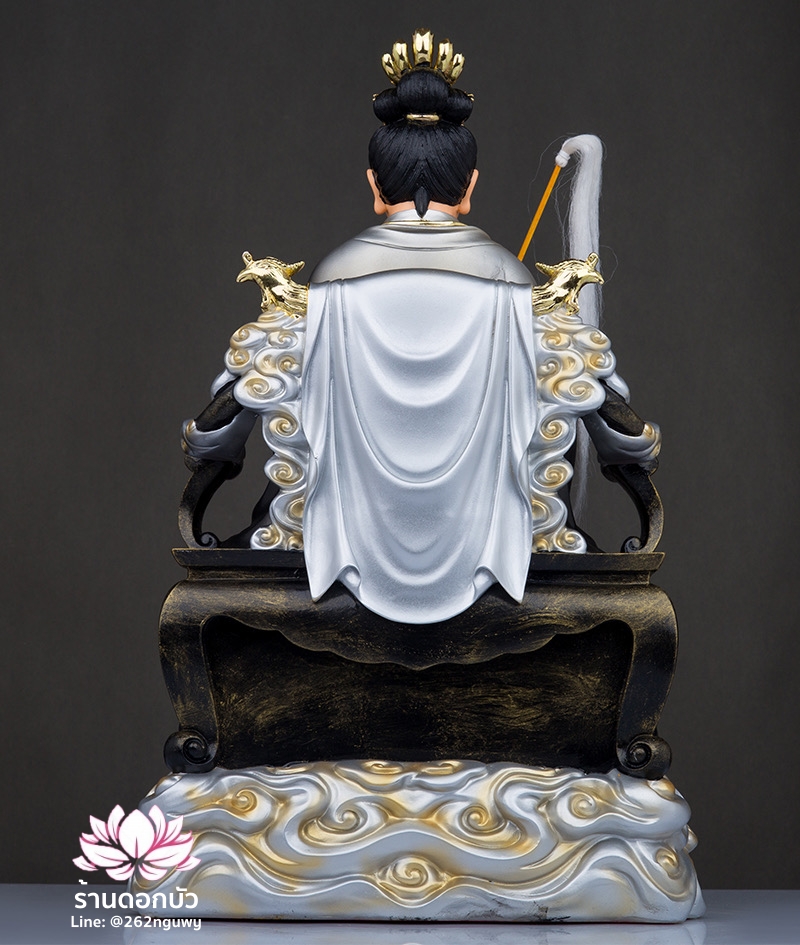 ตี่บ้อเนี่ยเนี้ย ตี่บ้อเหนียวเหนียว พระแม่ธรณีจีน ปางประทับนั่งบัลลังก์หงส์ ขนาด 12/16/19/26 นิ้ว