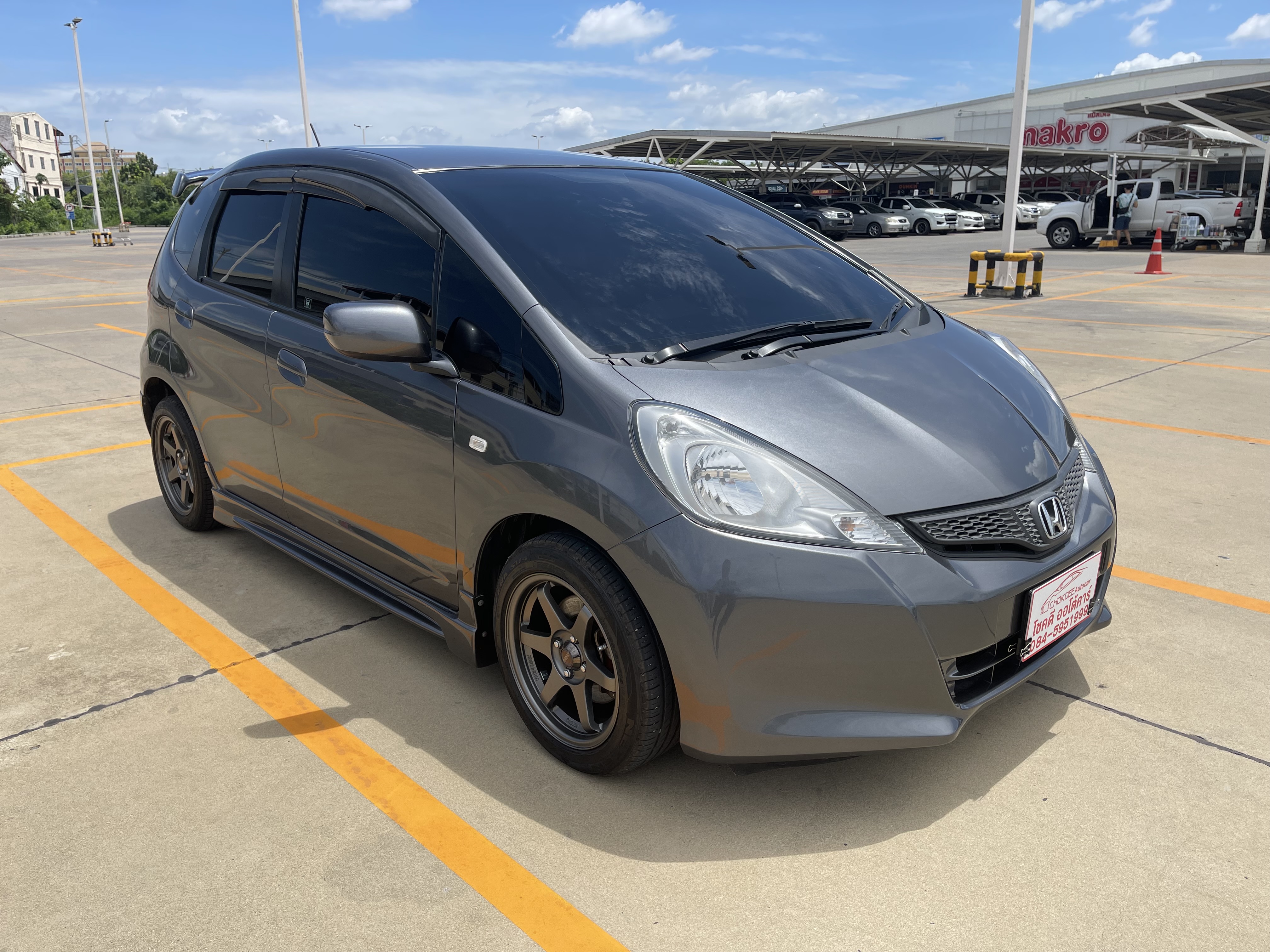 Honda Jazz 1.5 V At 2013 เทา