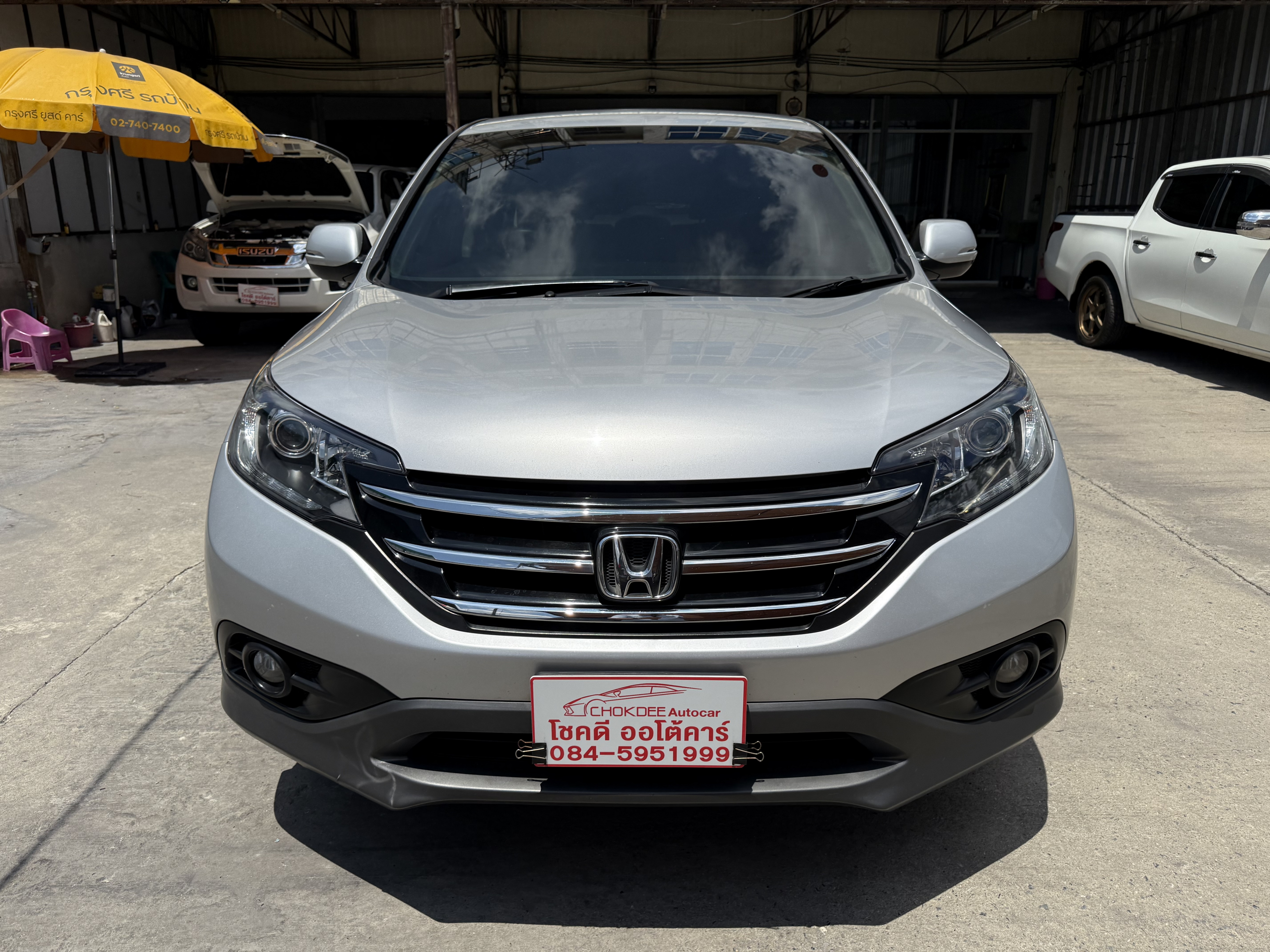 Honda CRV 2.0 E 4WD At 2013 เงิน