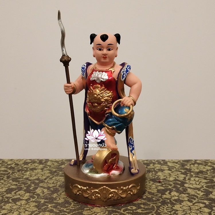 องค์พระขนาดเล็ก สำหรับบูชาหรือวางหน้ารถ งานเรซิ่น ขนาด 4 นิ้ว เช่าบูชา Line: @262nguwy
