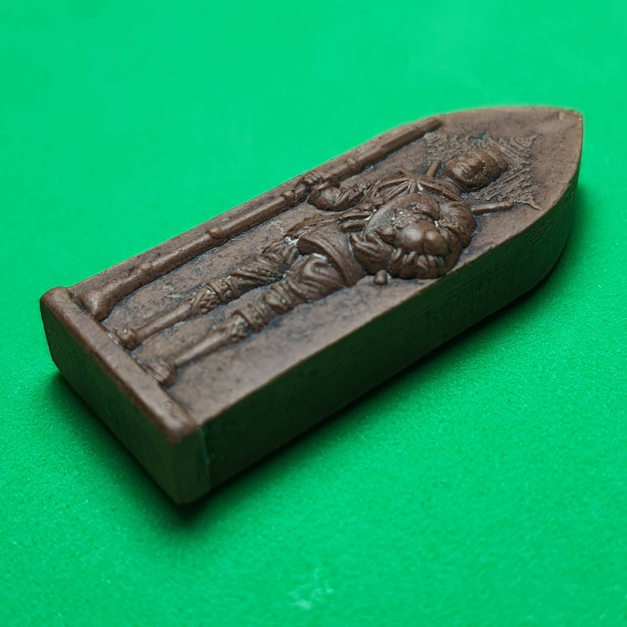 พระเครื่อง พระนเรศวร รางปืน เนื้อมวลสาร รุ่น กฤษฏาภินิหาร สีน้ำตาล พระแท้ พระนเรศวรแท้ พระนเรศวรขิงแท้ พระเครื่อง