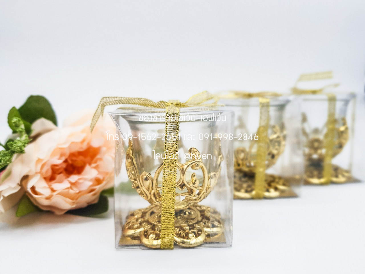ของชำร่วยงานศพ ถ้วยเชิงเทียน