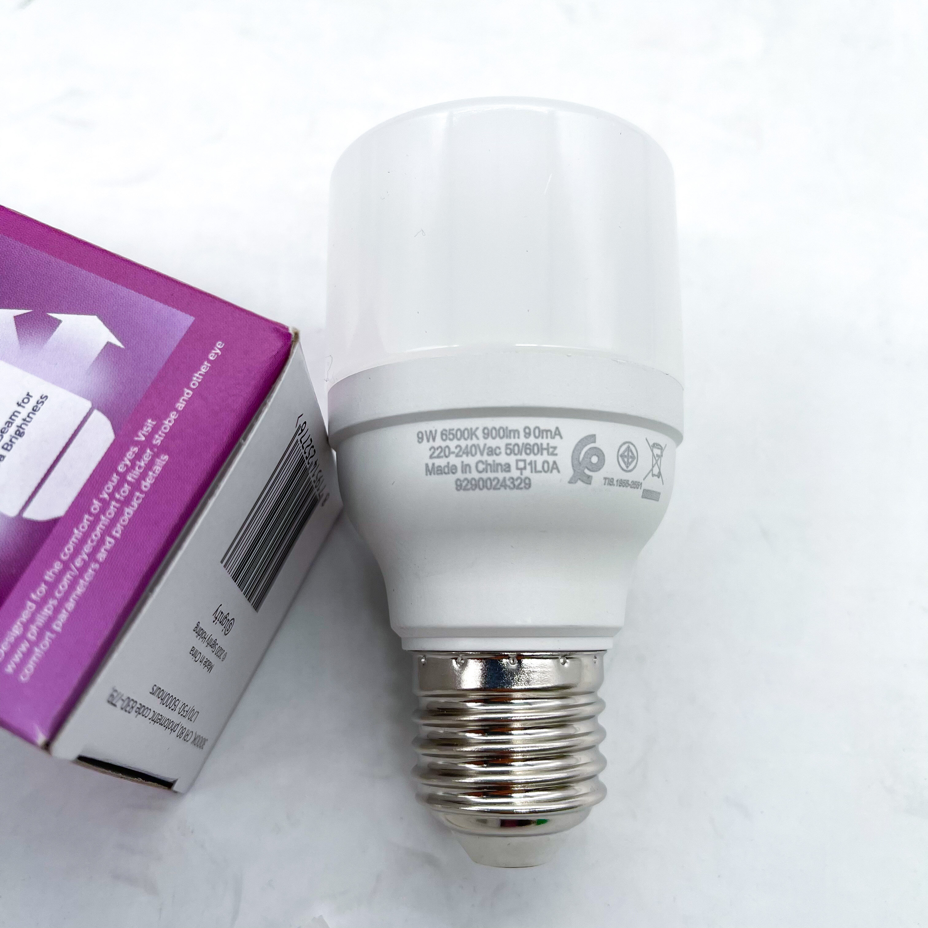 PHILIPS หลอดไฟ MyCare LED BRIGHT 9 วัตต์ E27 ประหยัดไฟ 80% 9W แอลอีดี ฟิลิป ฟิลิปส์