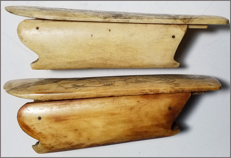 (คู่)โลงจิ๋ว กิมปั่ง หีบมงคล ลายหงส์และมังกร