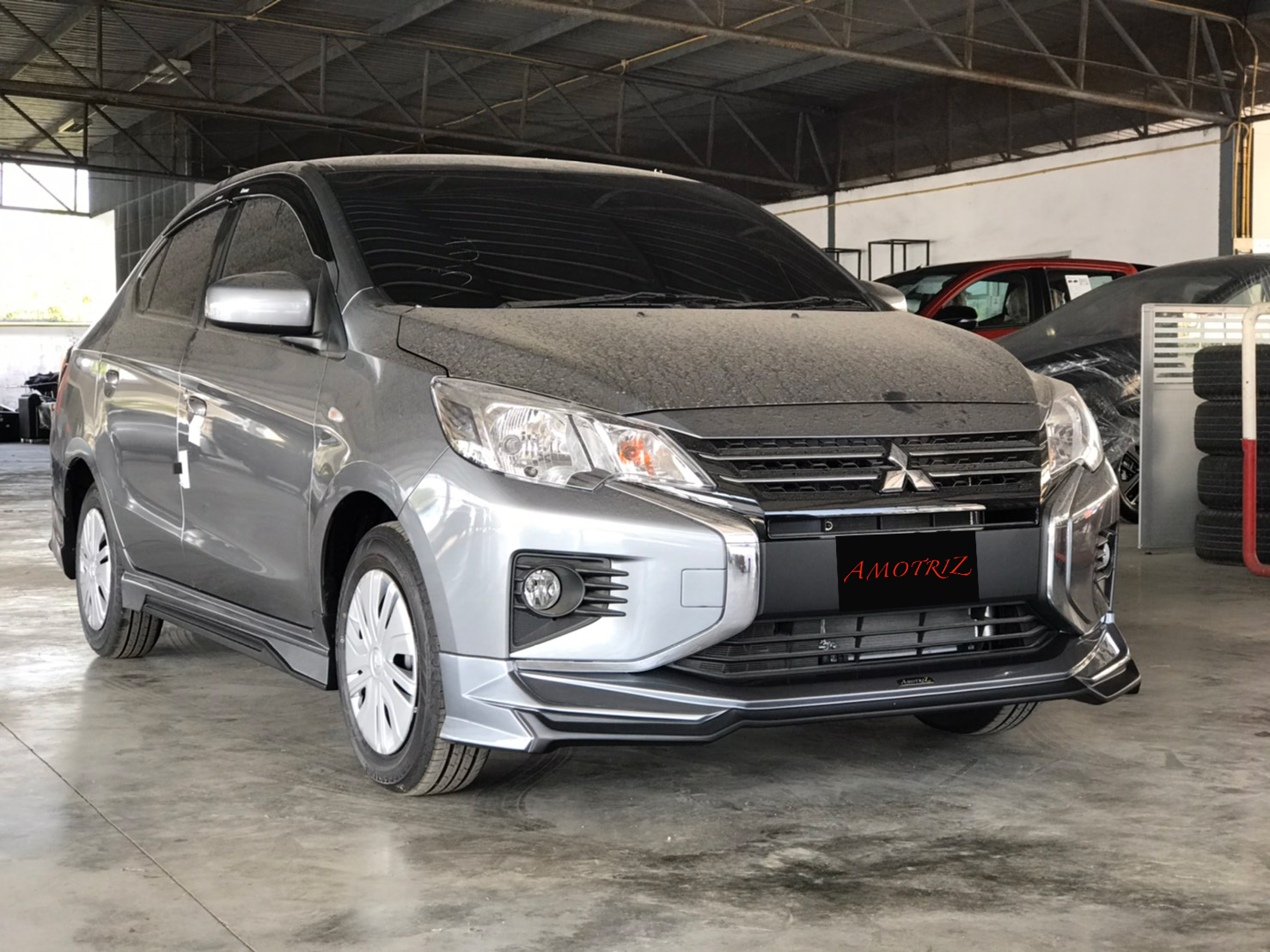 Mitsubishi Attrage 2020 body kits by Amotriz