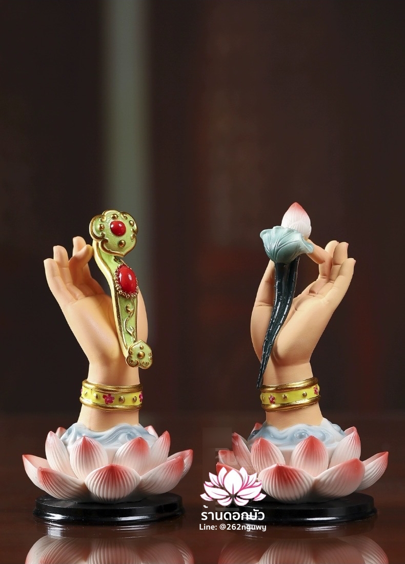 พระหัตถ์พระโพธิสัตว์ สำหรับนำถวายเทพเจ้า หรือประดับตกแต่งเสริมฮวงจุ้ย