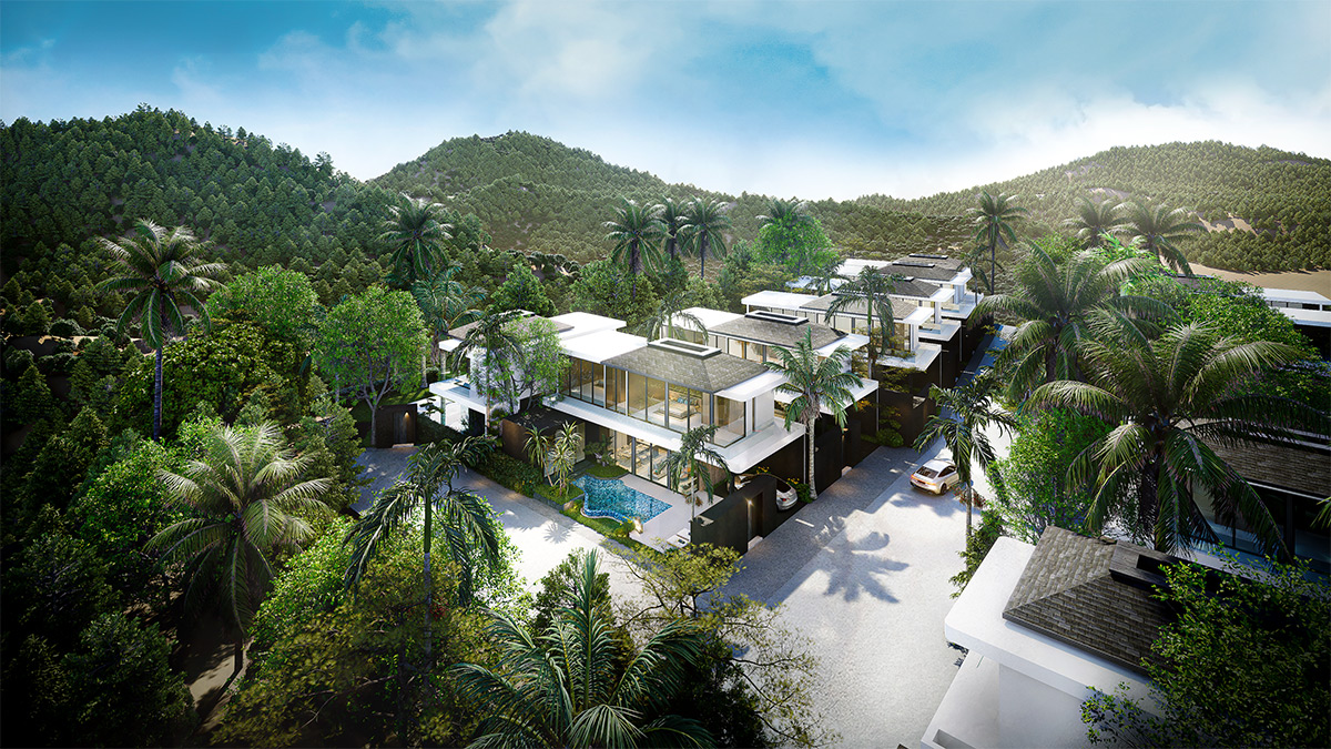 For Sales : Naithon, Private Pool Villa, 3 bedrooms 3 Bathrooms