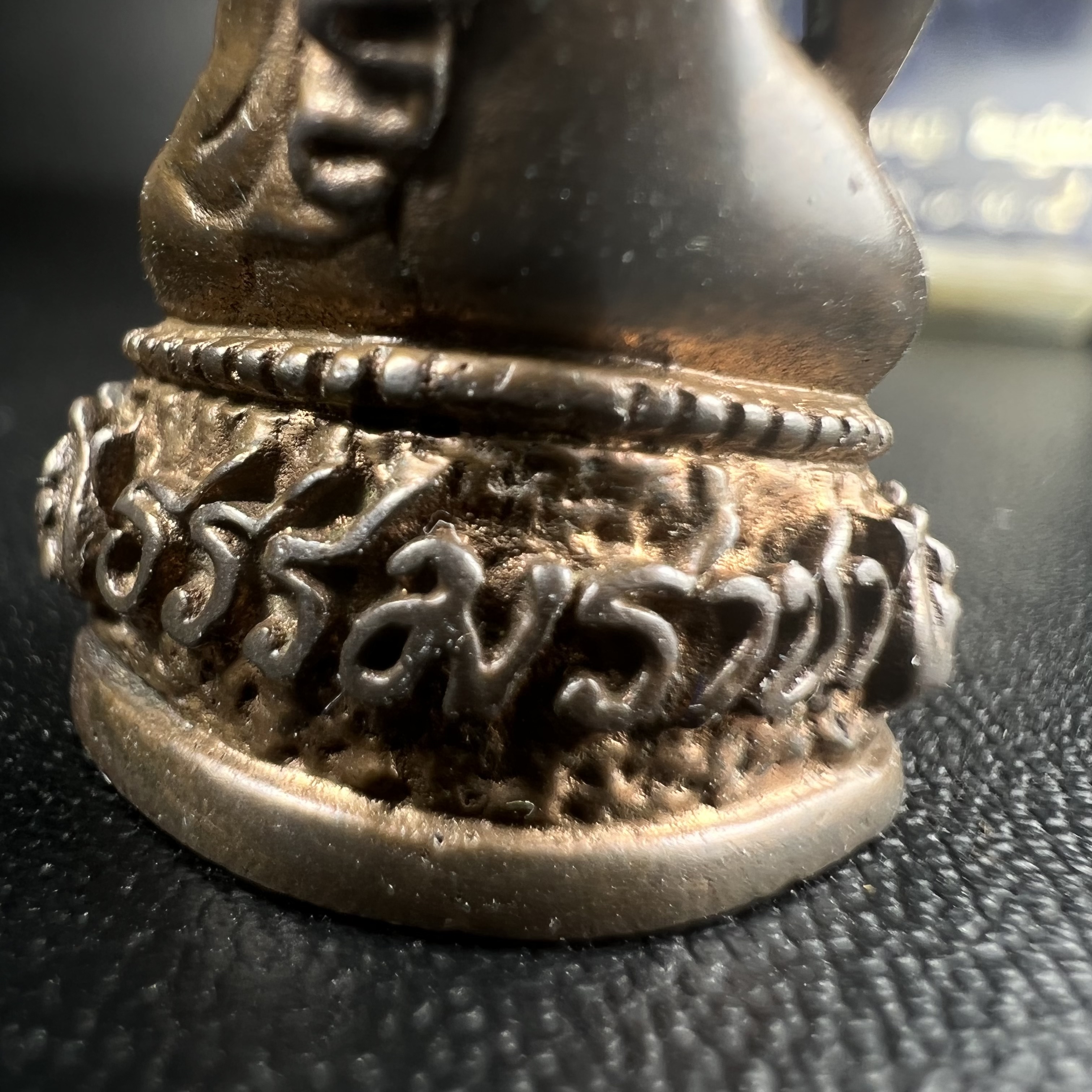 พระกริ่งธรรมราชา (กริ่งพระราชบิดา) วัดนางพญา ปี2514 เนื้อนวโลหะ(สุดยอดพิธีสุดยอดพุทธศิลป์)