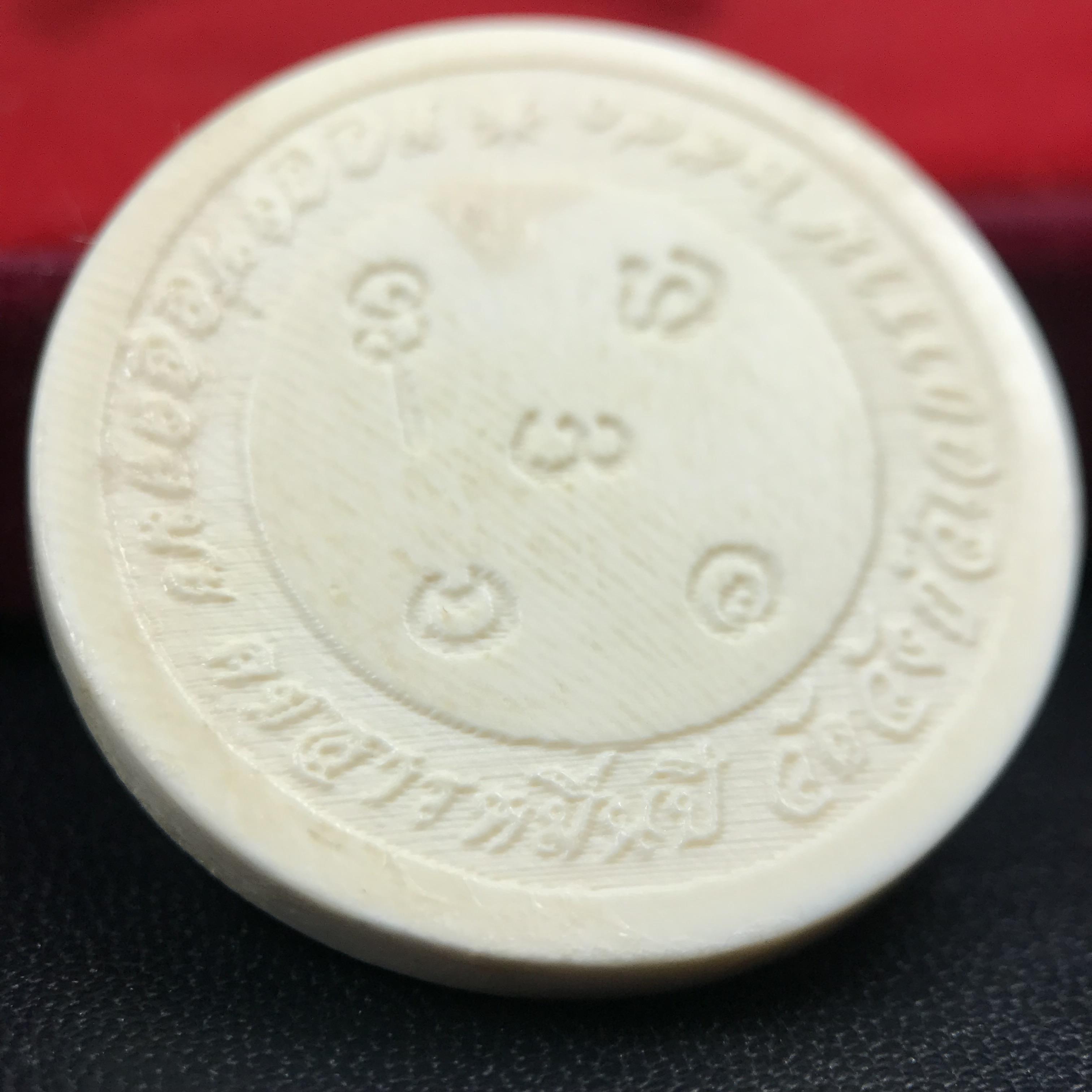 เหรียญรัชกาลที่ 5 คชสารหมื่นปี หลวงพ่ออุตตมะ วัดวังก์วิเวการาม ปี 2540 พิมพ์ใหญ่ขนาด 3.0 ซม. หน้ากากทองคำบริสุทธิ์ 99.99% (ผิวสวยเดิมขึ้นรุ้งงดงามธรรมชาติ)พร้อมกล่องบรรจุเดิมครบ(ควรคู่ผู้รู้คุณค่า ด้วยวัตถุมงคล เสริมบุญญาบารมี)