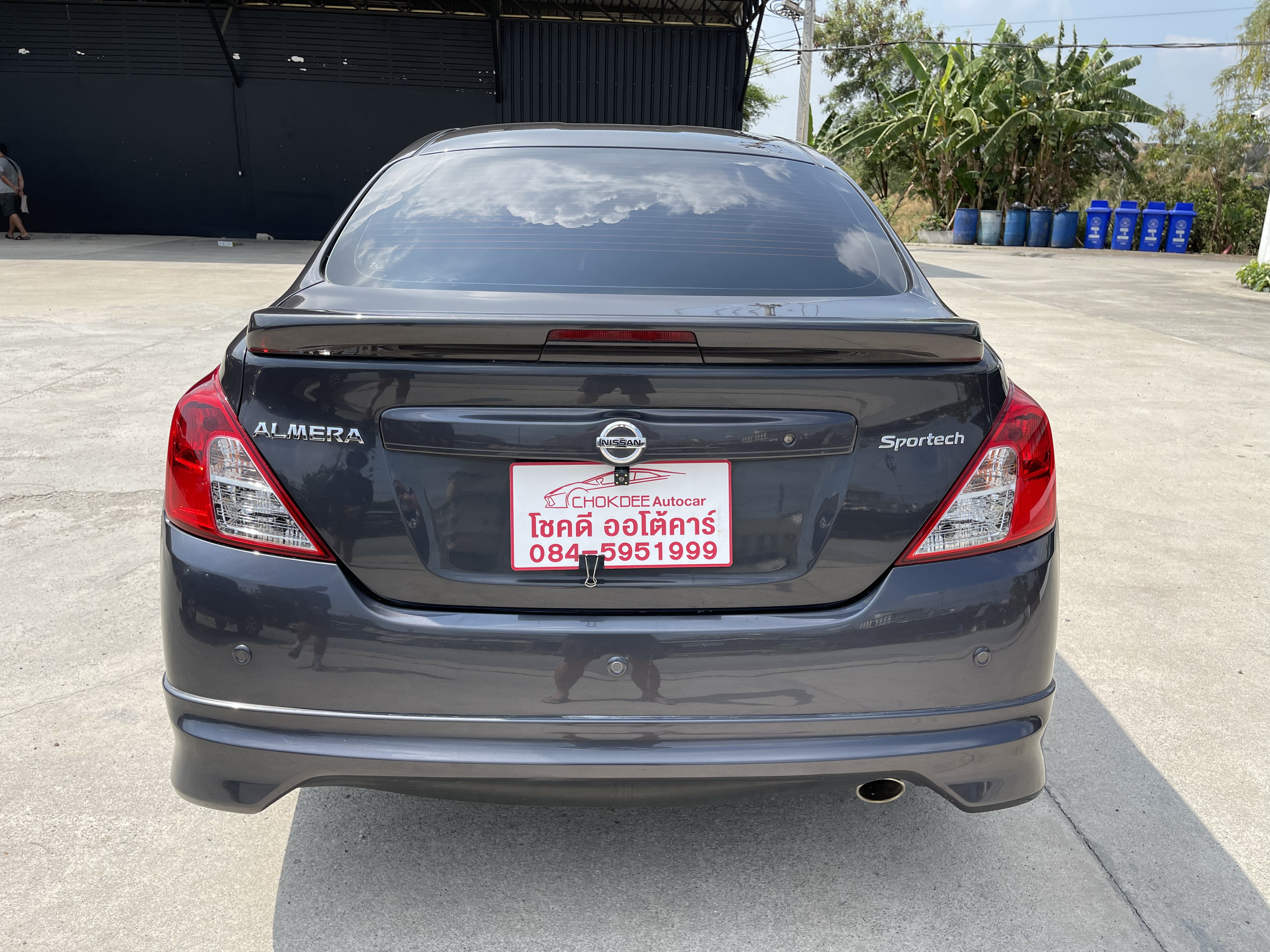 Nissan Almera 1.2 E Sportech At 2018 เทา