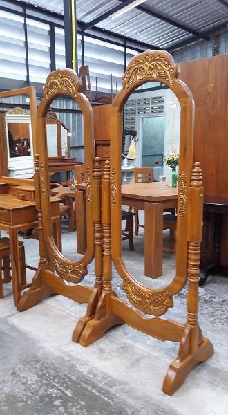 กระจกเงาส่องทั้งตัว รุ่น ทวิภพ