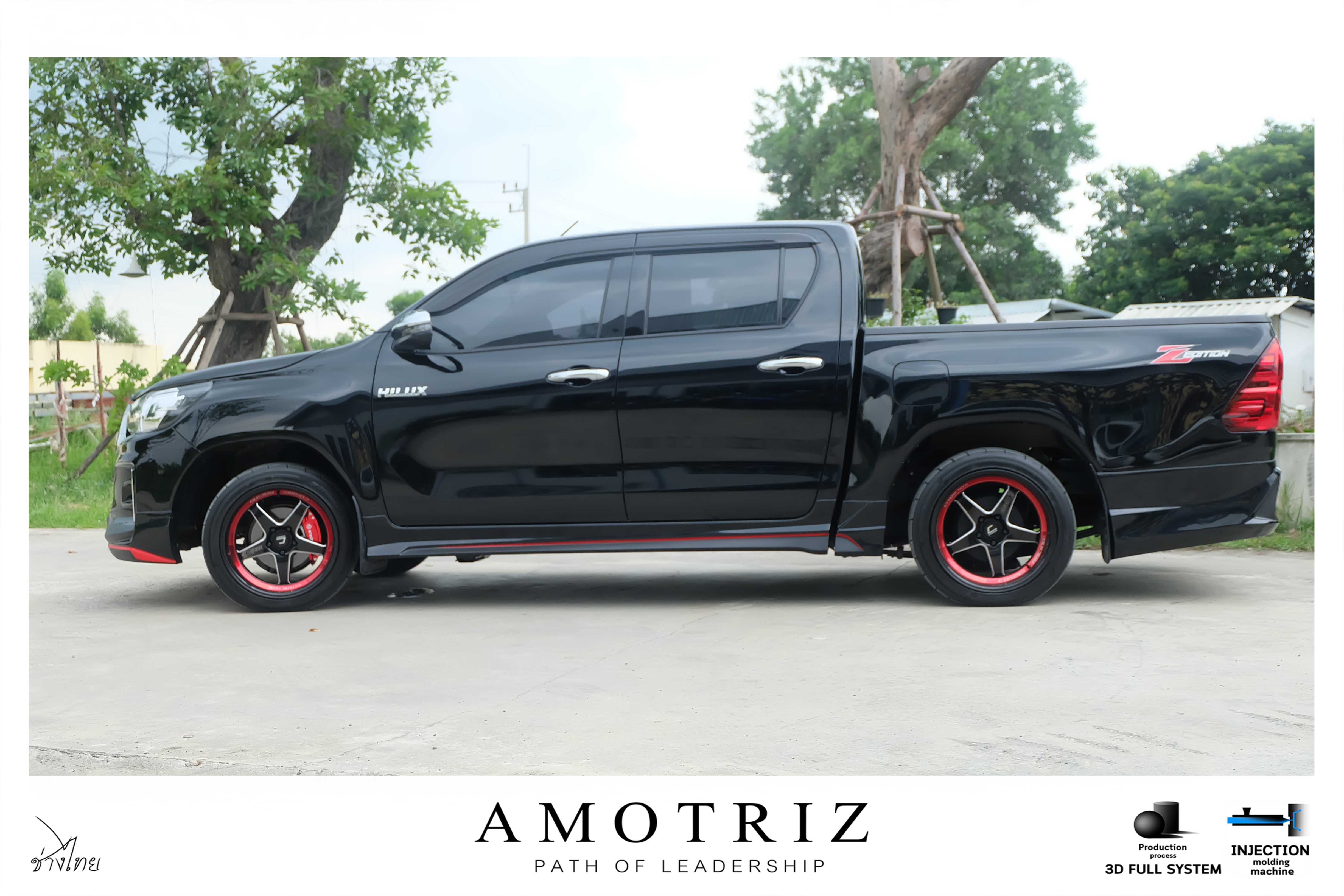 Toyota Revo Rocco body kits by Amotriz