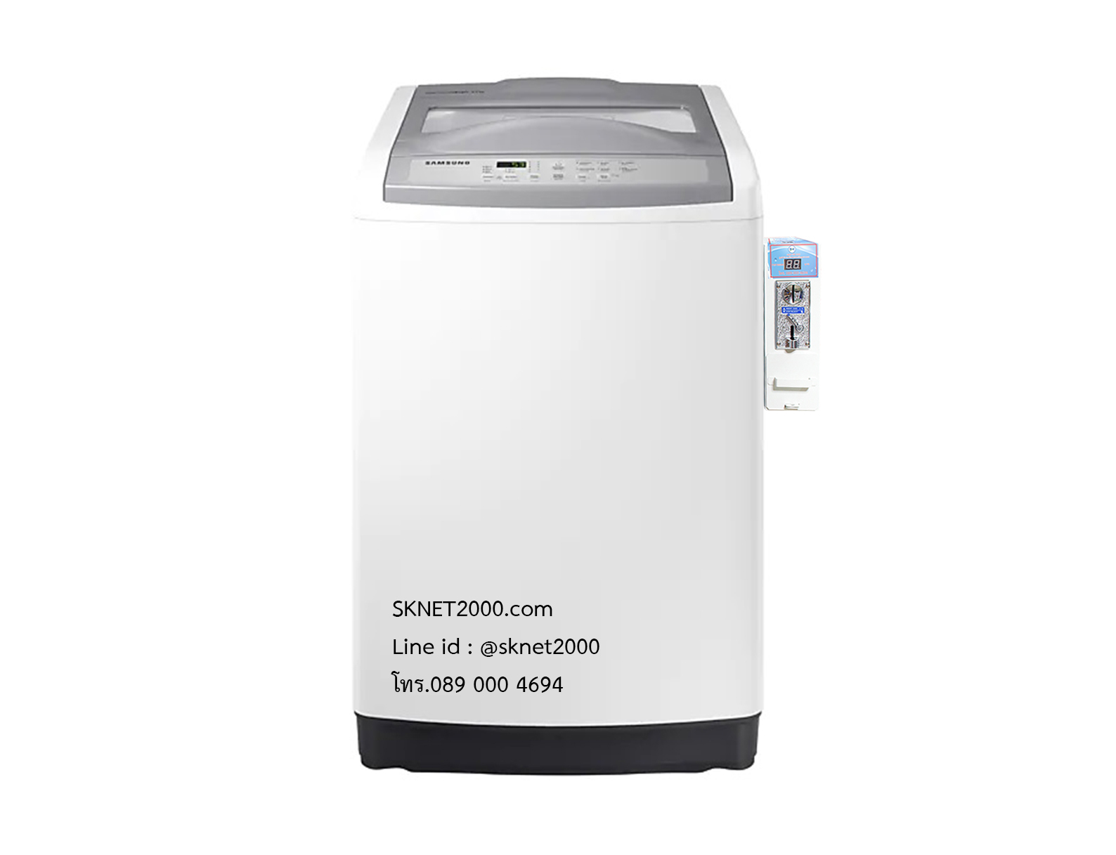 เครื่องซักผ้าฝาบน Samsung-WA80M5110ST 8kg